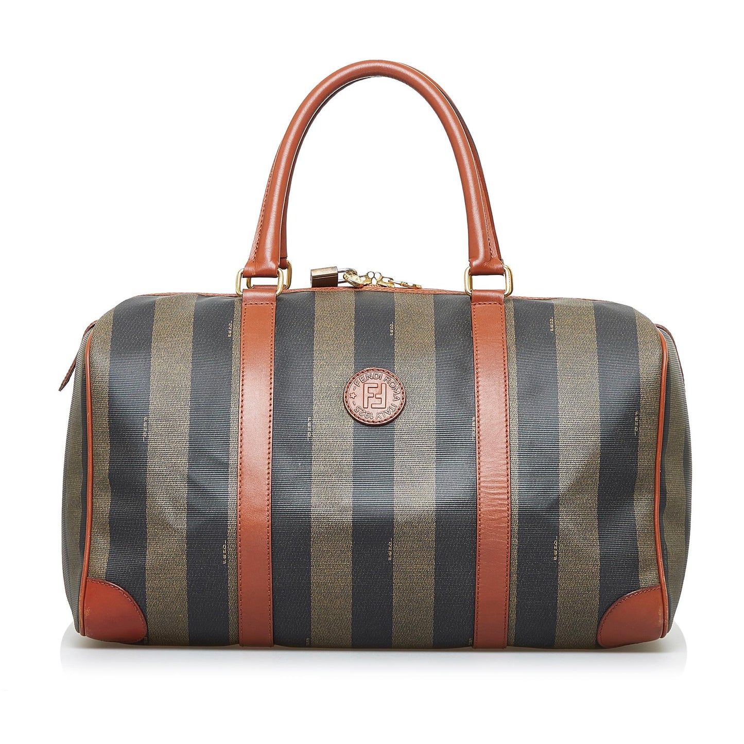 Fendi Pequin Boston Bag (xSMfb3)