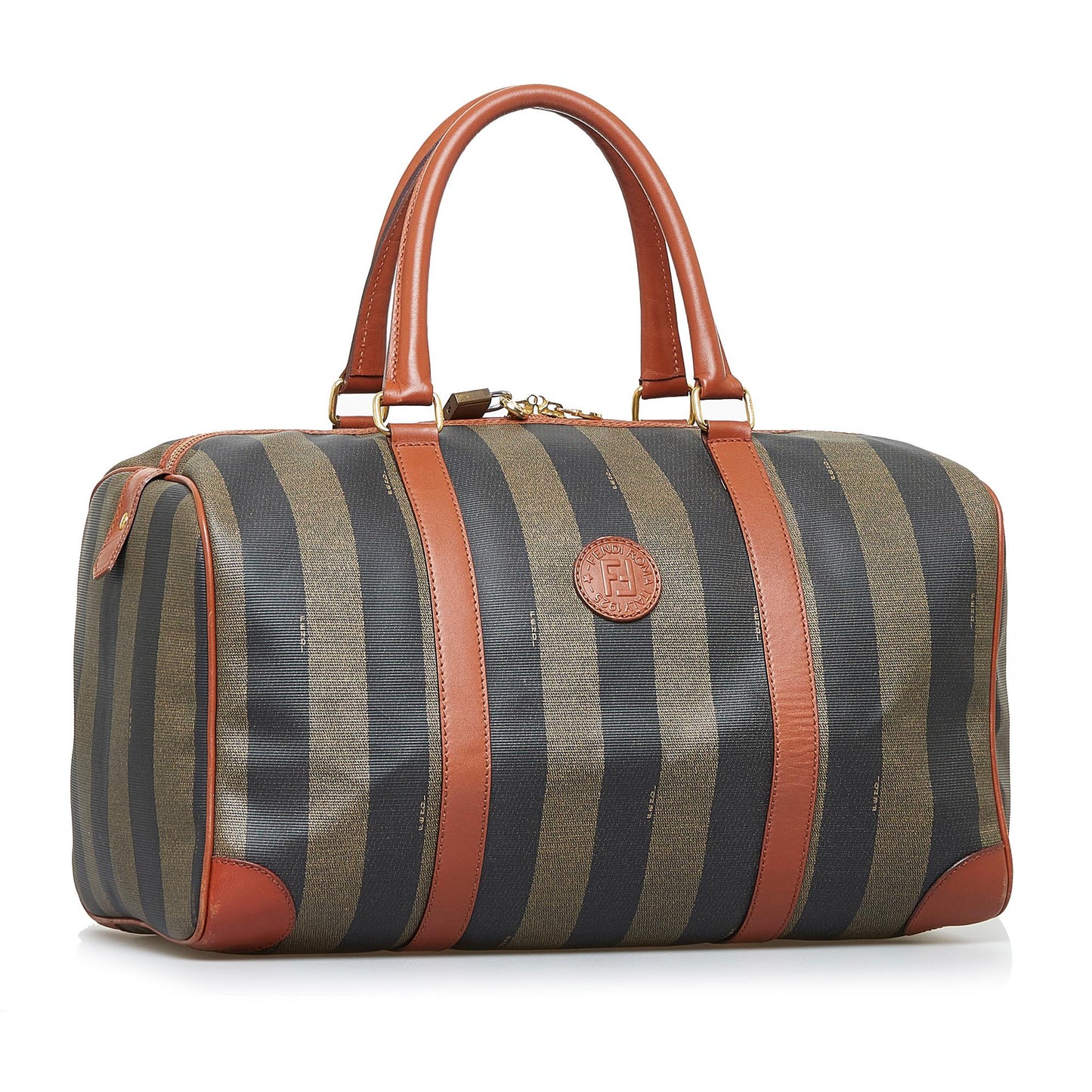 Fendi Pequin Boston Bag (xSMfb3)