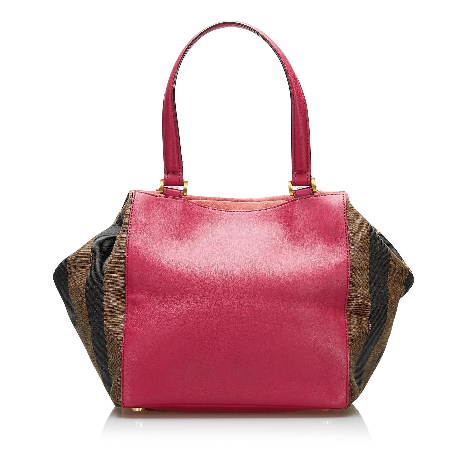 Fendi Pequin Boxy Tote