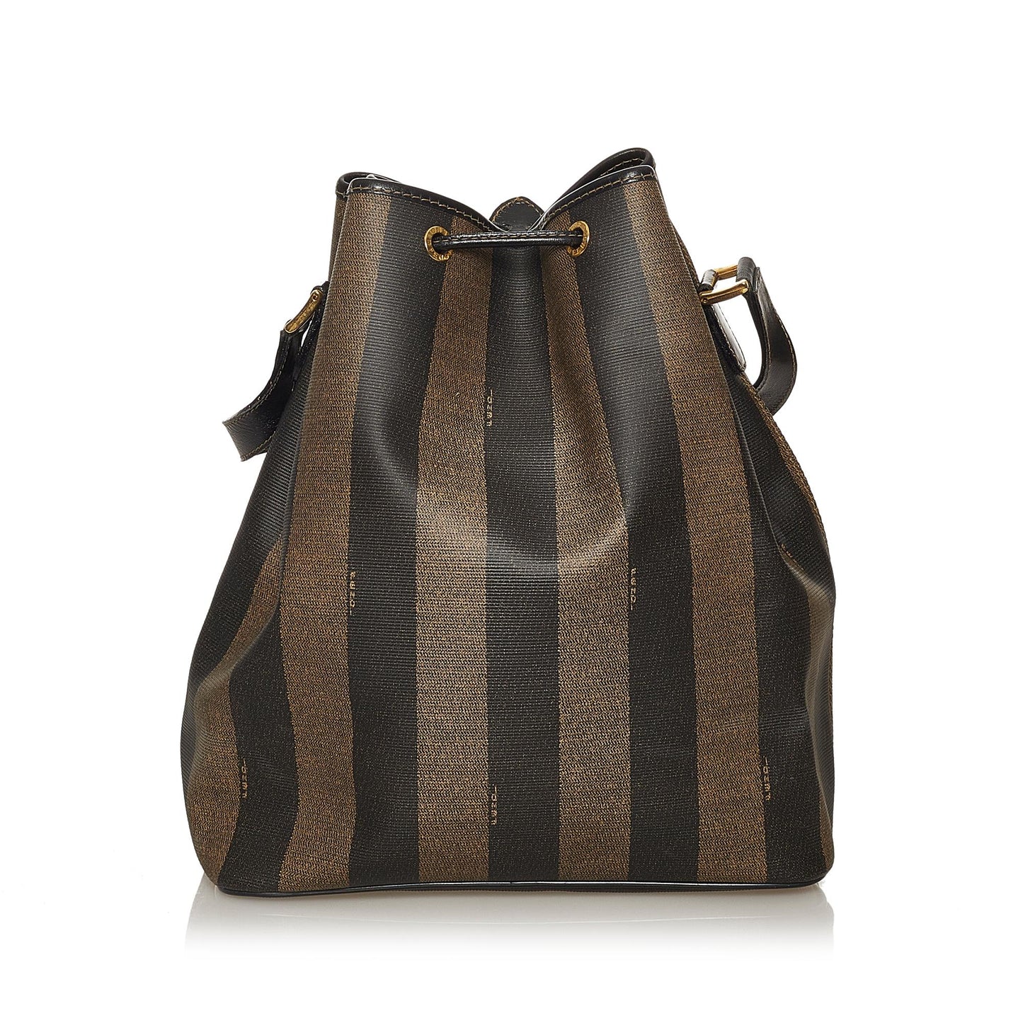 Fendi Pequin Bucket Bag (28387)