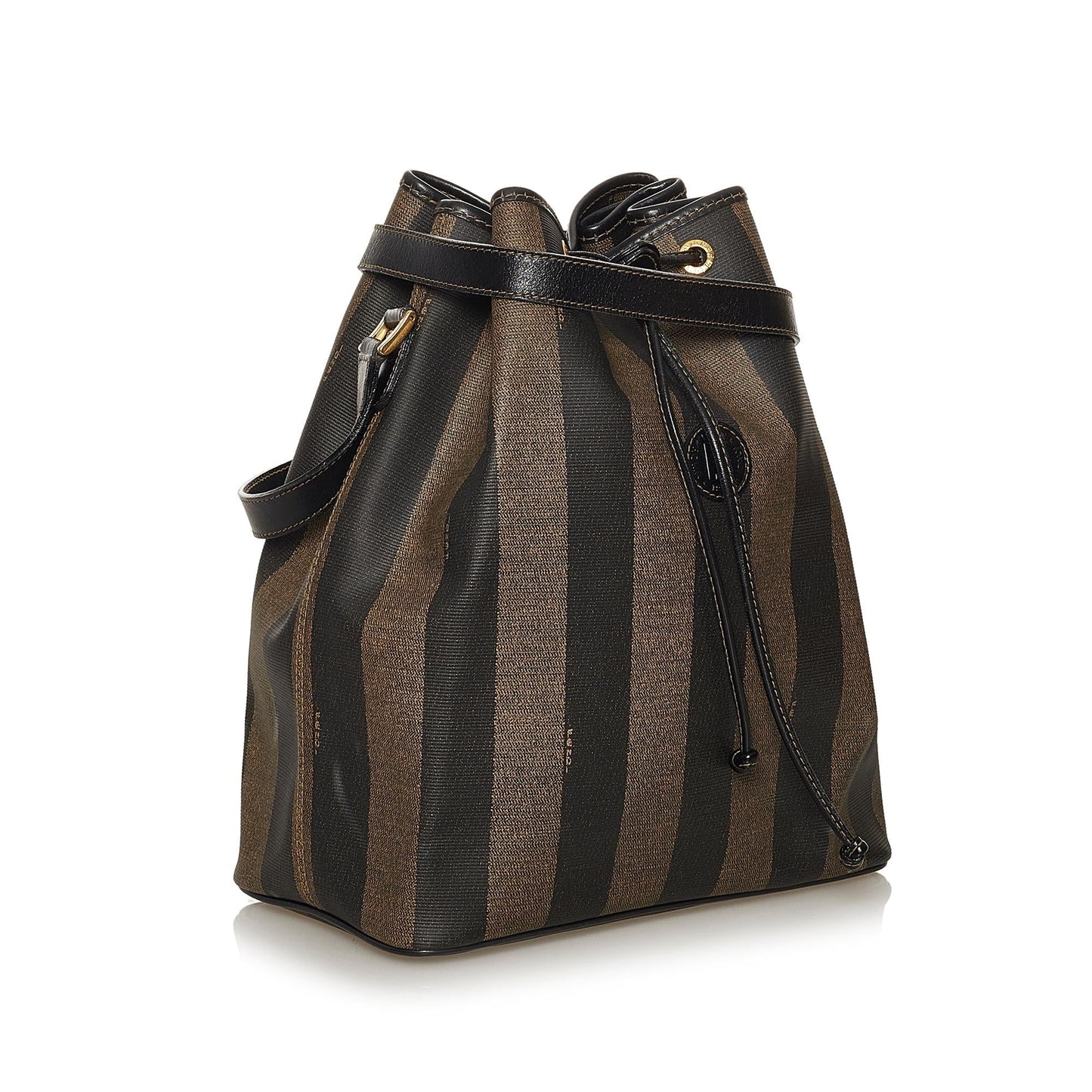 Fendi Pequin Bucket Bag (28387)