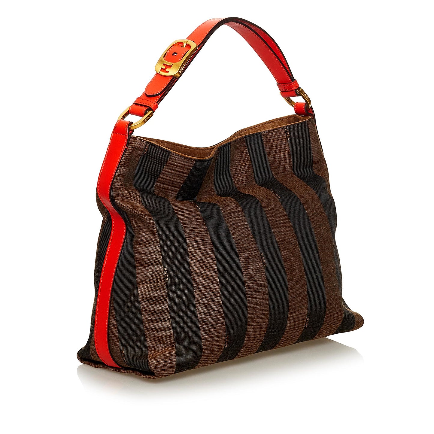 Fendi Pequin Canvas Tote Bag (29636)