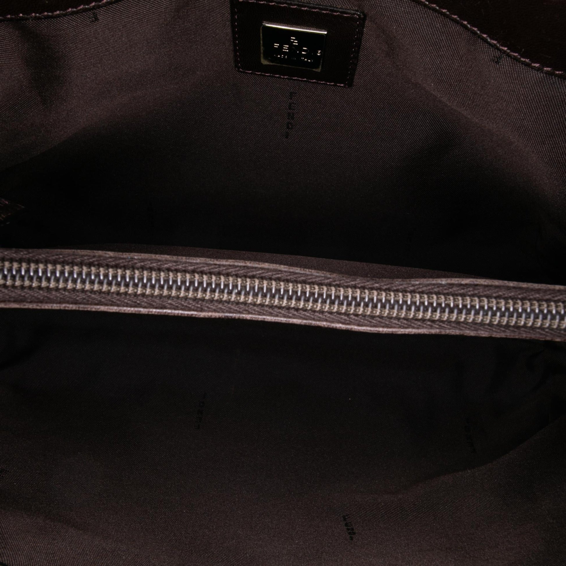 Fendi Zucchino Canvas Superstar Tote
