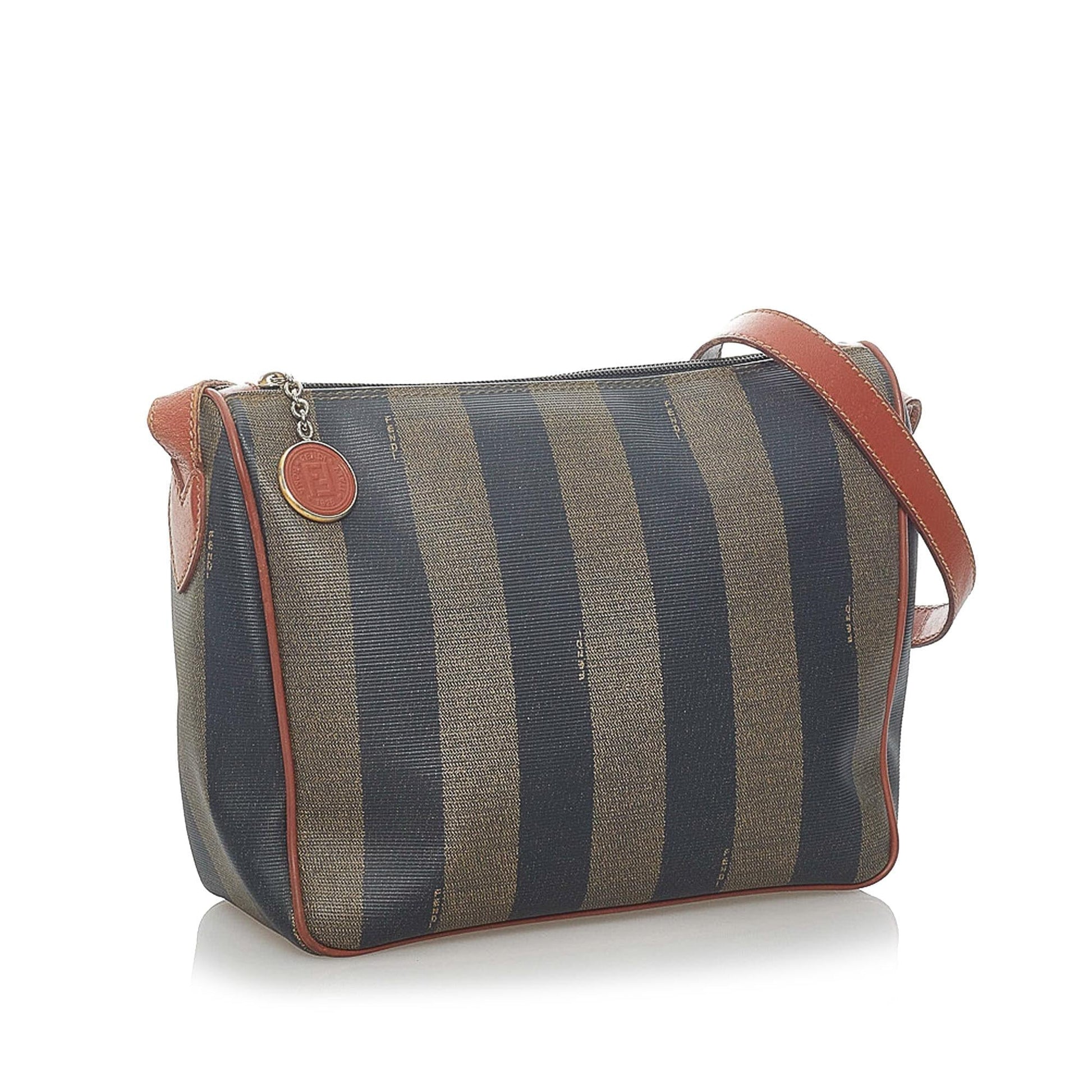 Fendi Pequin Crossbody Bag