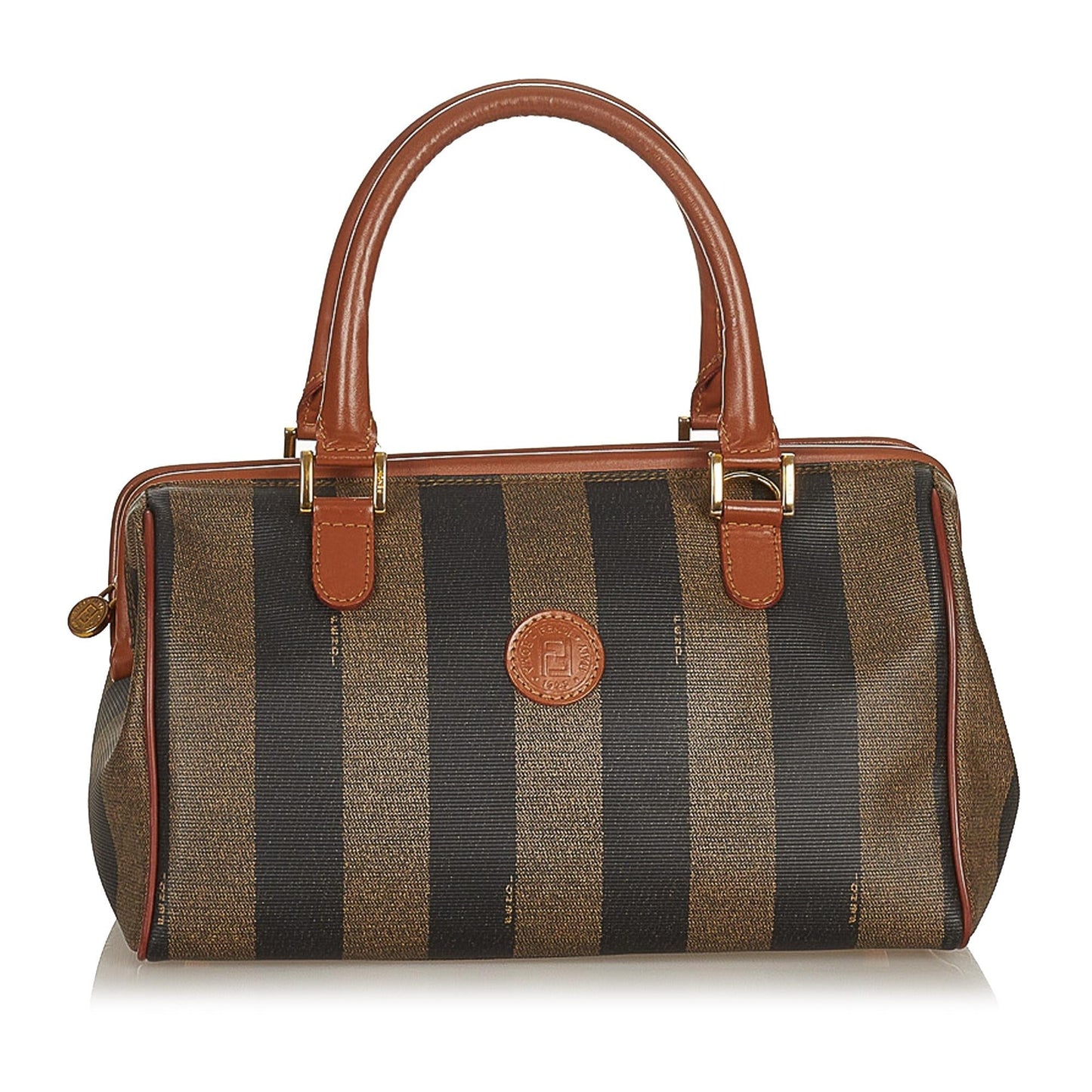Fendi Pequin Handbag (27134)