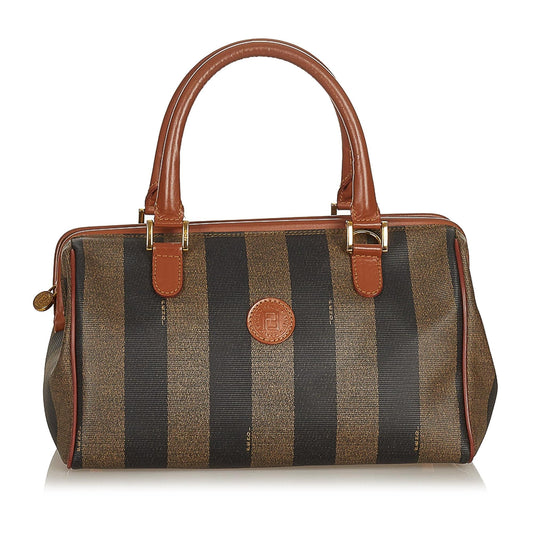 Fendi Pequin Handbag (27134)
