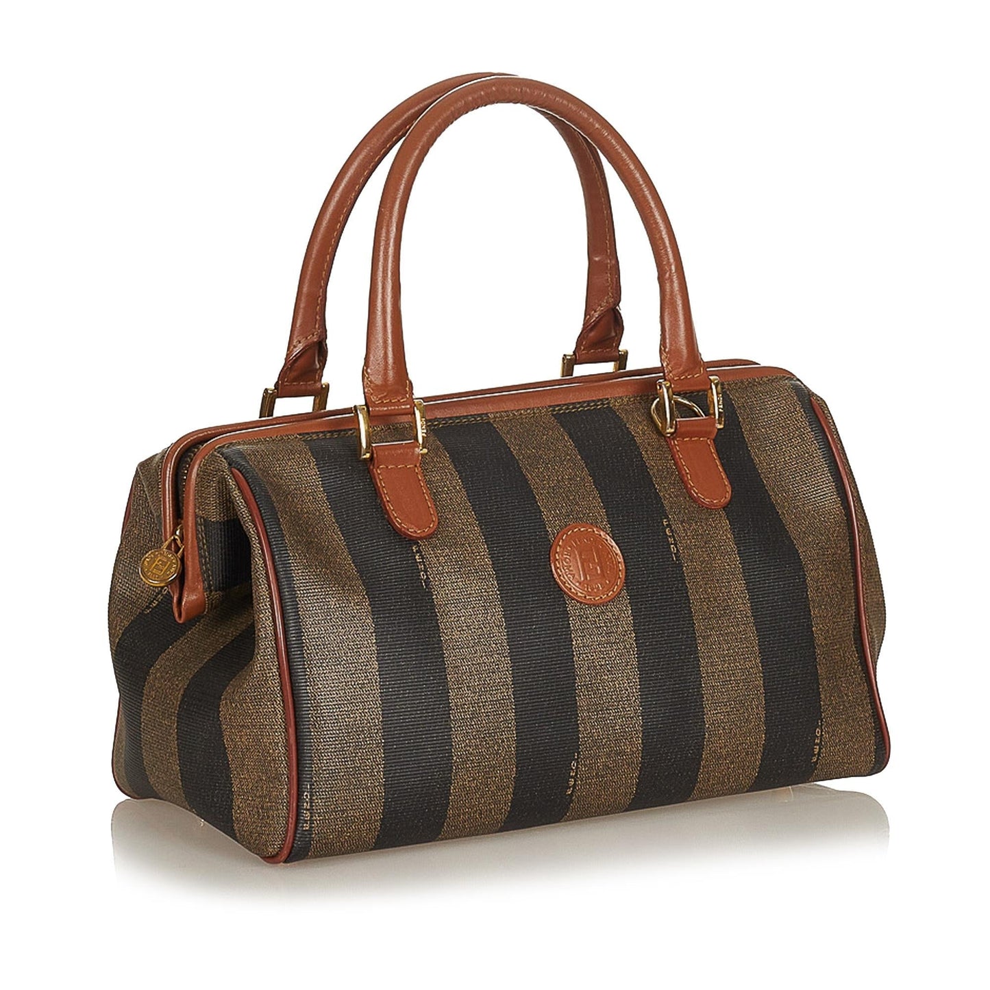Fendi Pequin Handbag (27134)