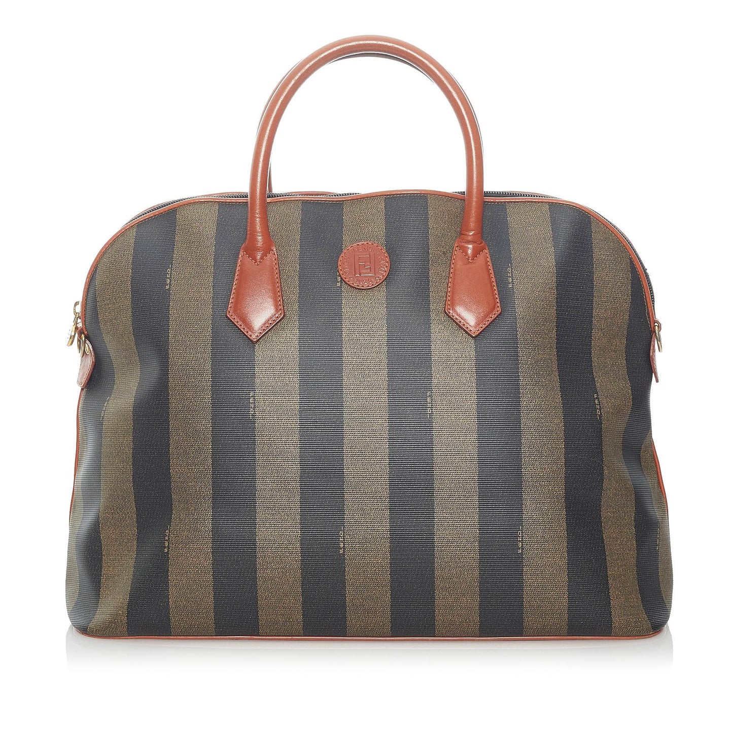 Fendi Pequin Handbag (32001)