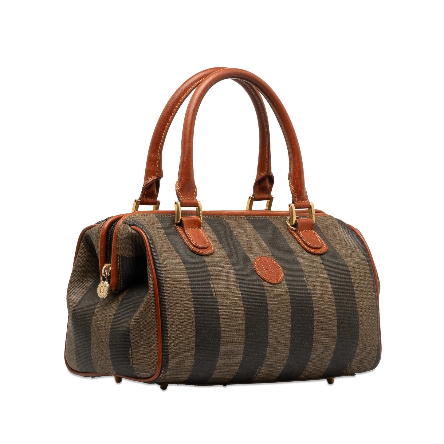 Fendi Pequin Handbag (m85b5a)