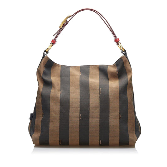 Fendi Pequin Shoulder Bag (WAt9Ws)