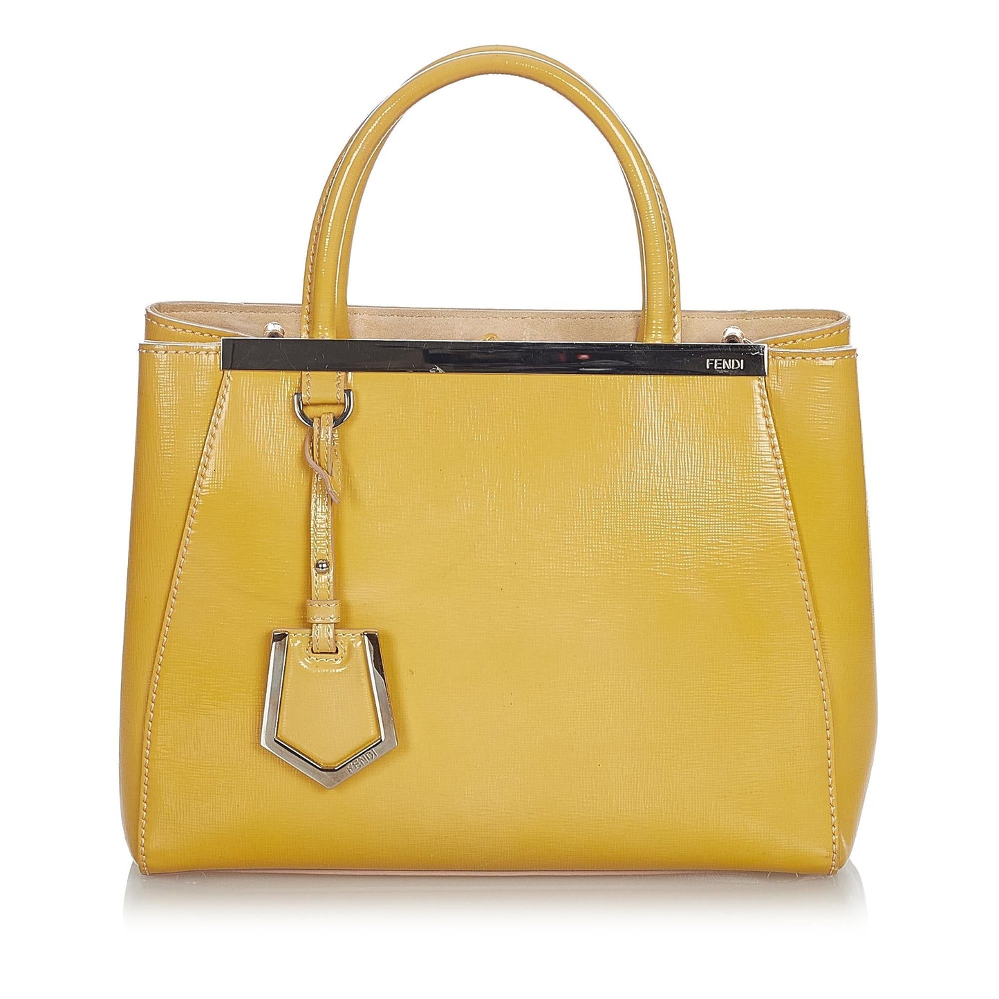 Fendi Petit 2Jours Leather Handbag (31978)