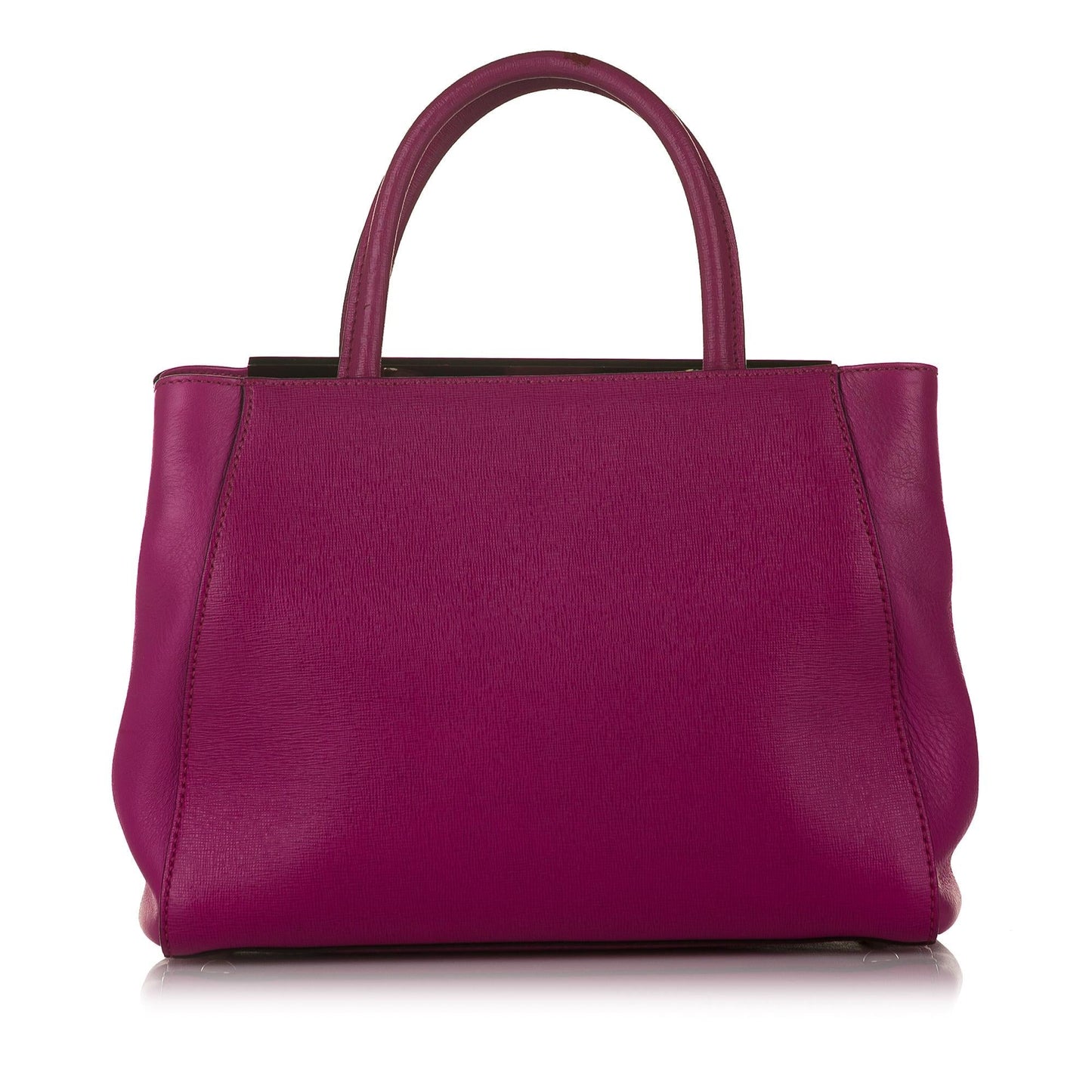 Fendi Petit 2Jours Leather Handbag (32910)