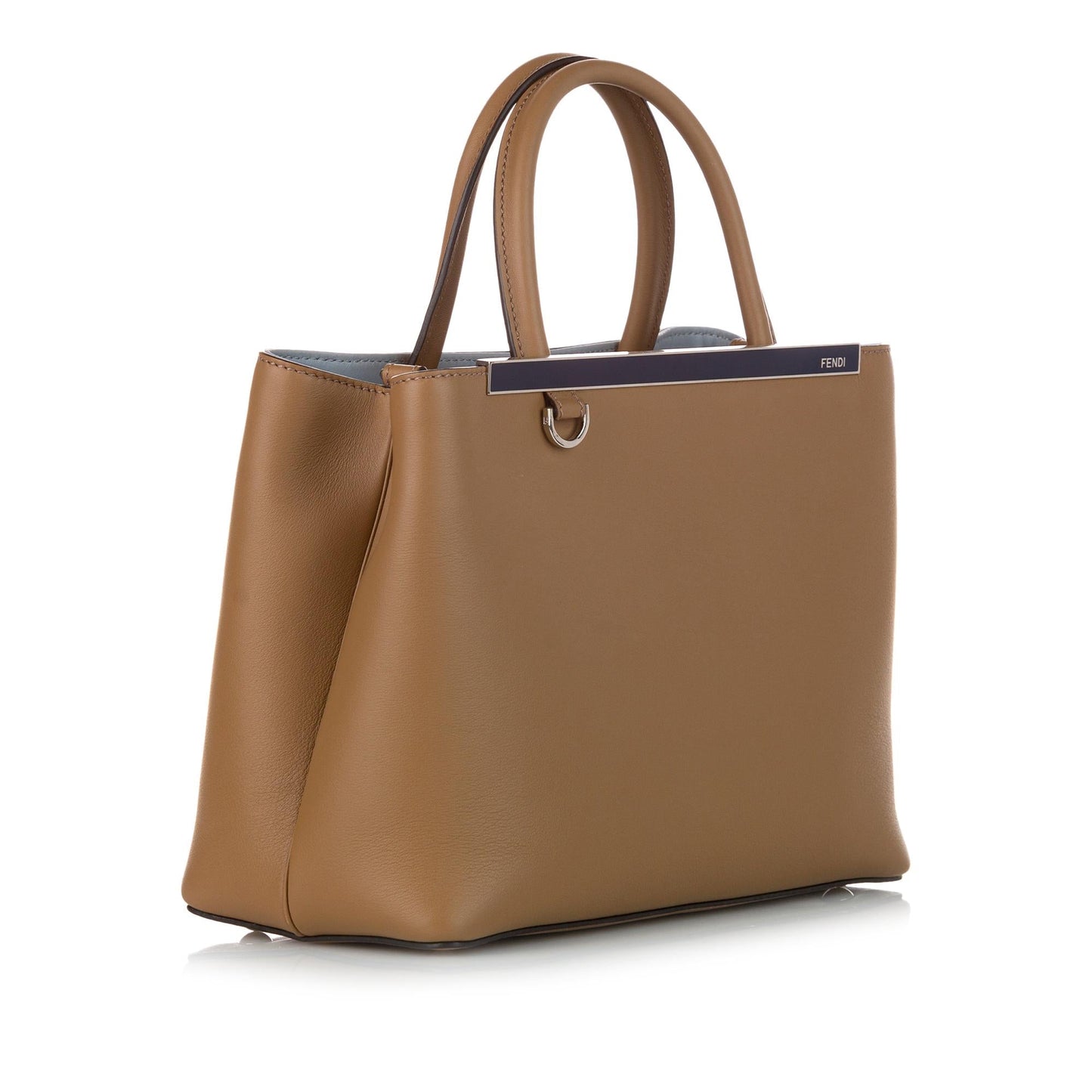 Fendi Petit 2Jours Leather Satchel (26673)