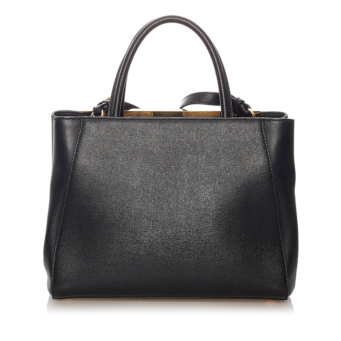 Fendi Petit 2Jours Leather Satchel (27993)