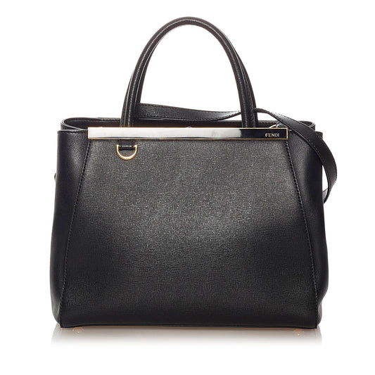 Fendi Petit 2Jours Leather Satchel (27993)