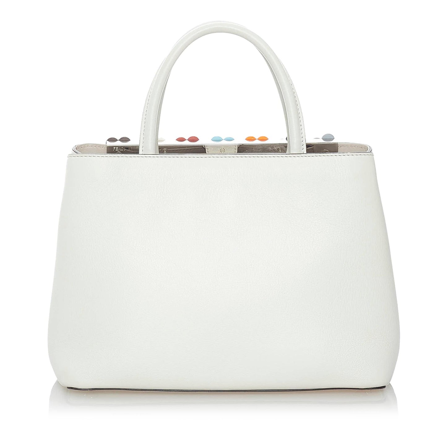 Fendi Petit 2Jours Leather Satchel (30661)