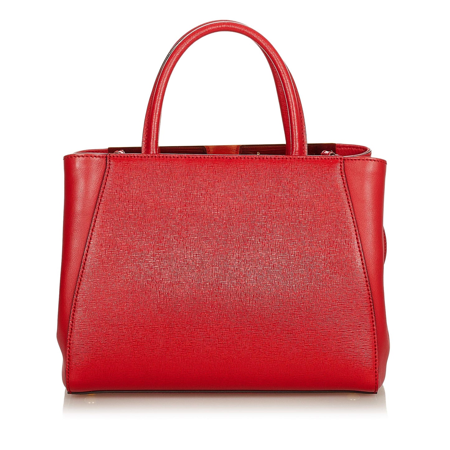 Fendi Petit 2Jours Leather Satchel (33408)