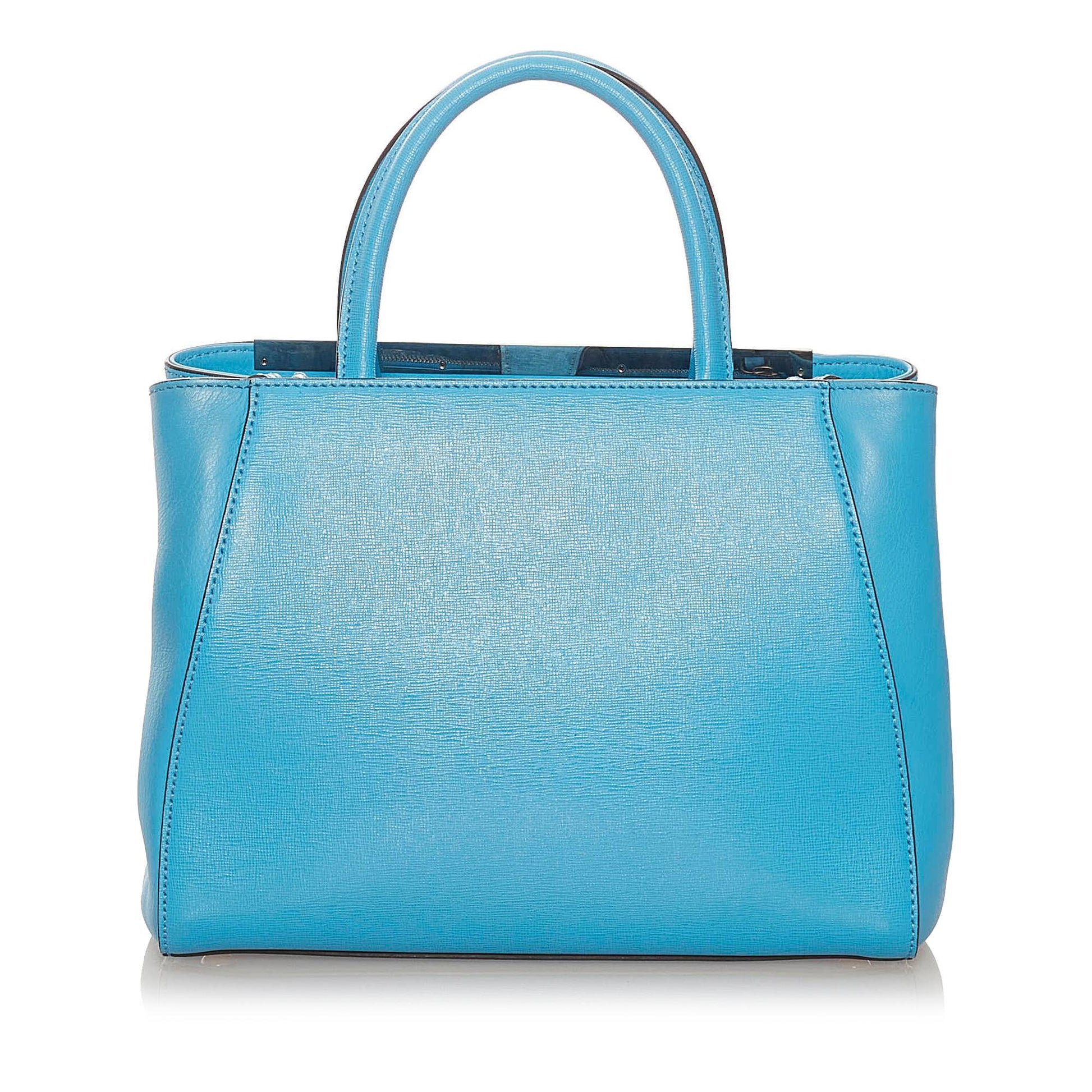 Fendi Petit 2Jours Leather Satchel