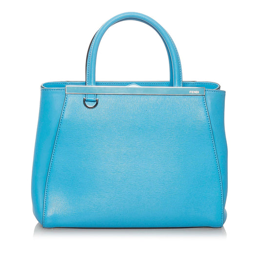 Fendi Petit 2Jours Leather Satchel (37728)