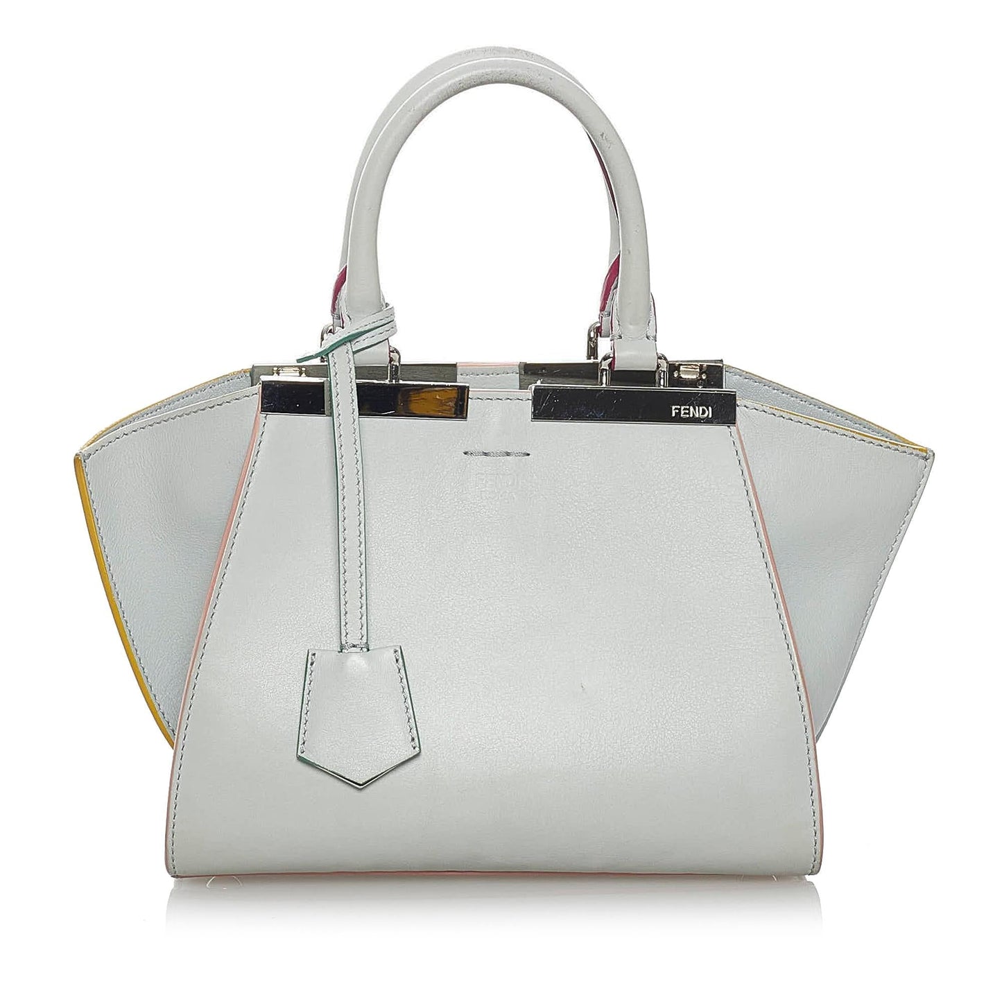 Fendi Petite 3Jours Leather Handbag (37577)
