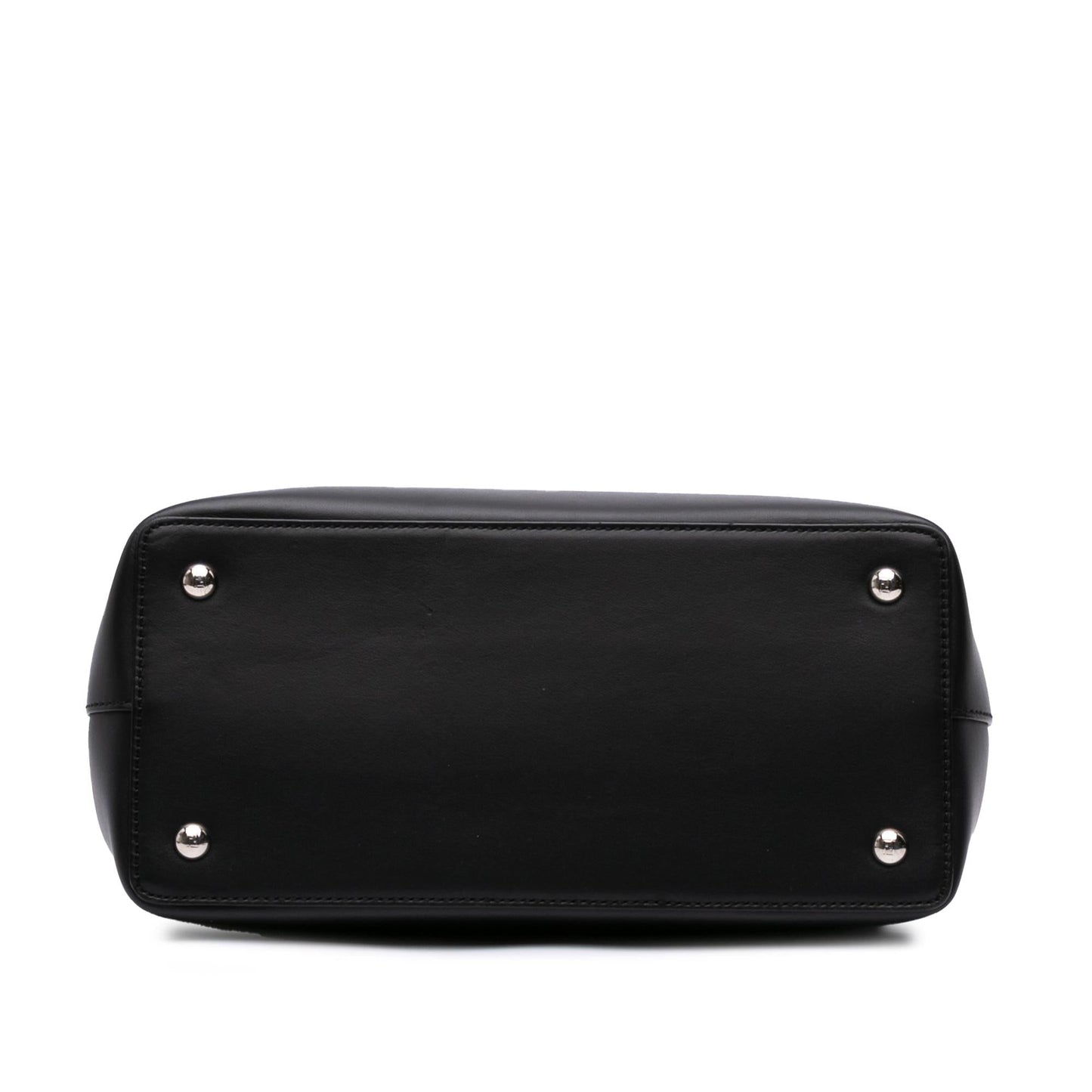Fendi Zucca Embossed Leather Phone Holder Satchel