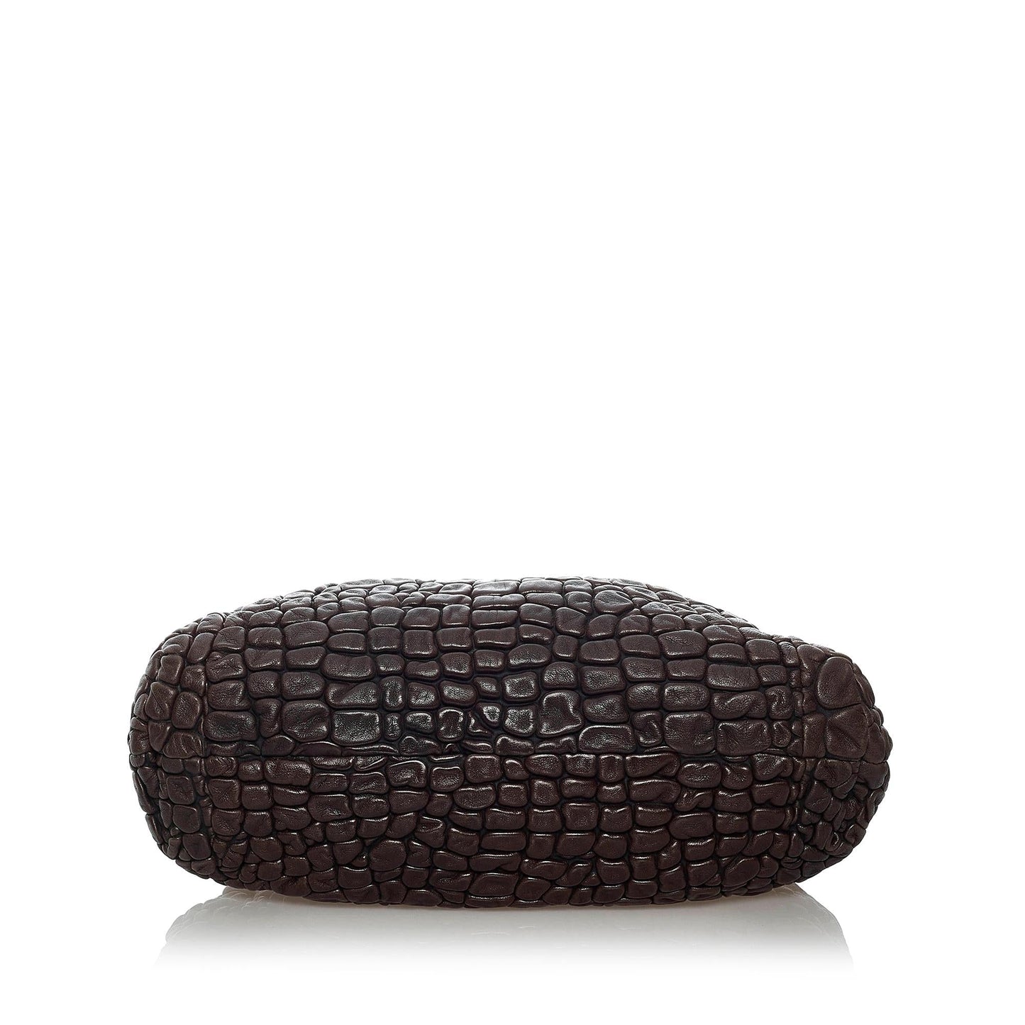 Fendi Puckered Bubble Leather Chef Shoulder Bag (29866)