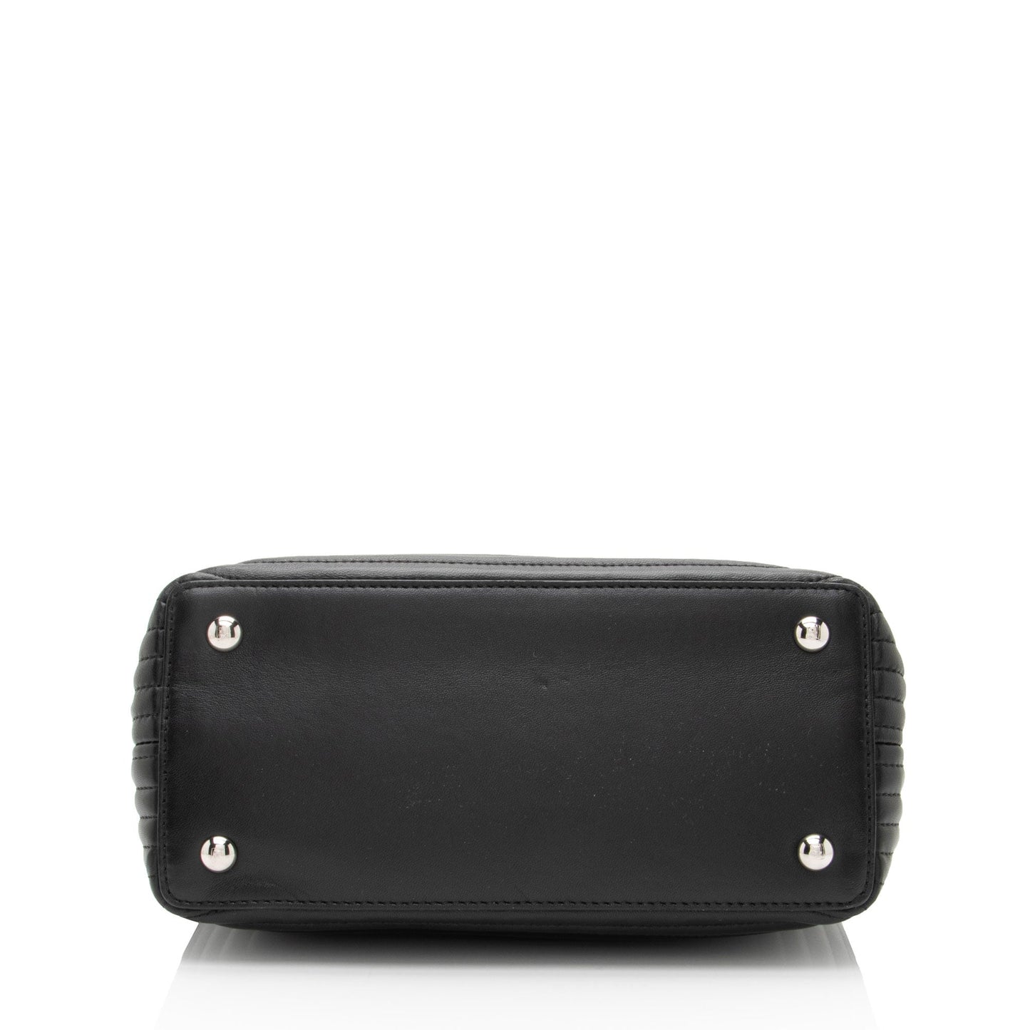 Fendi Quilted Leather Dotcom Small Shoulder Bag