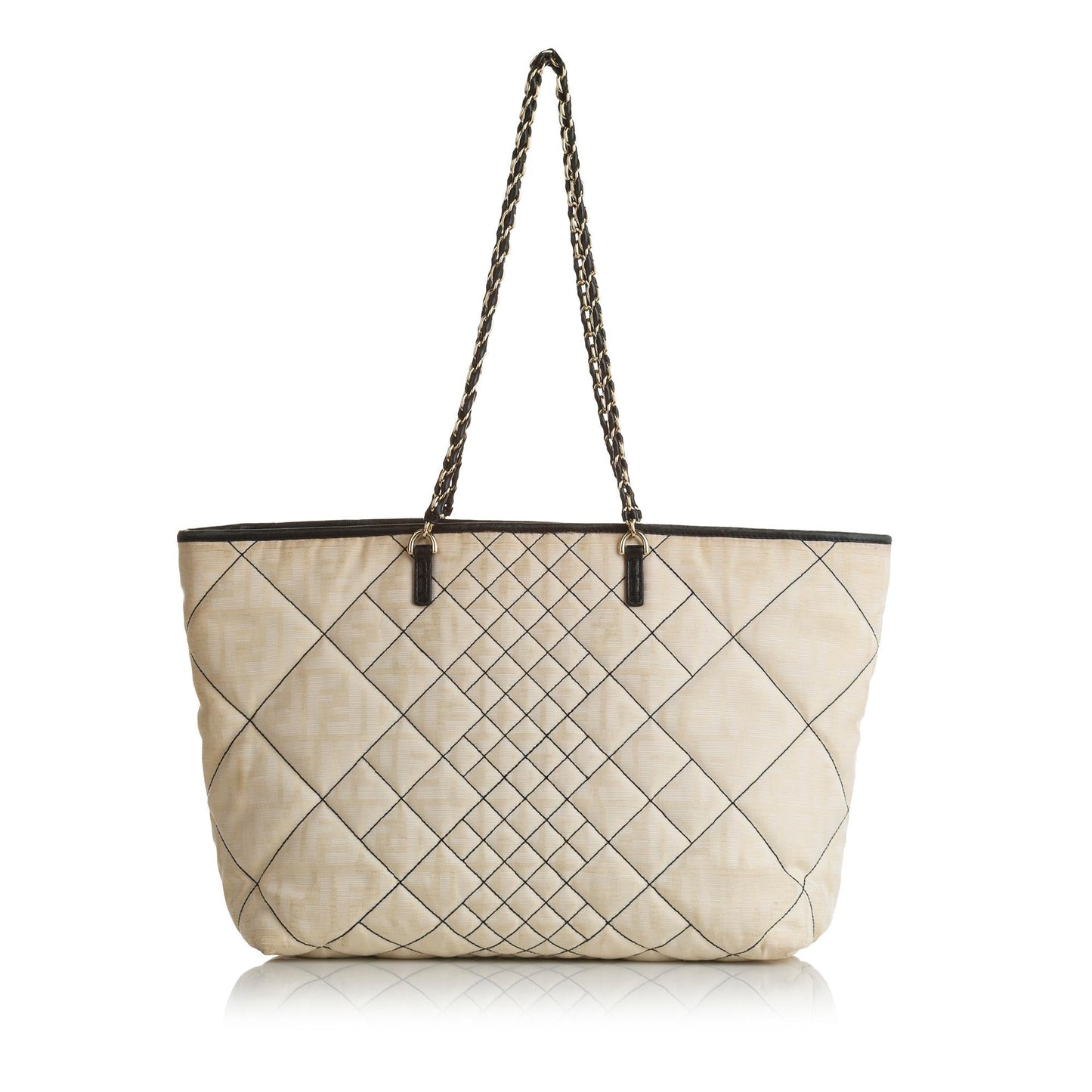 Fendi Quilted Zucca Tote (35093)