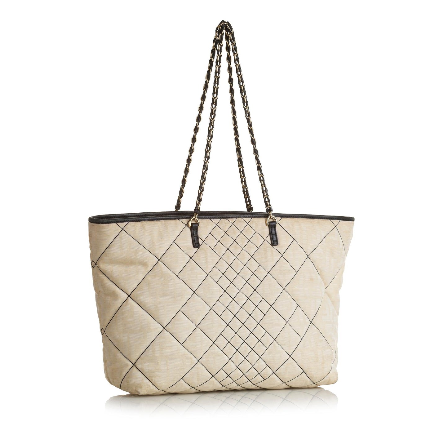 Fendi Quilted Zucca Tote (35093)
