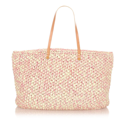 Fendi Raffia Tote Bag (20578)
