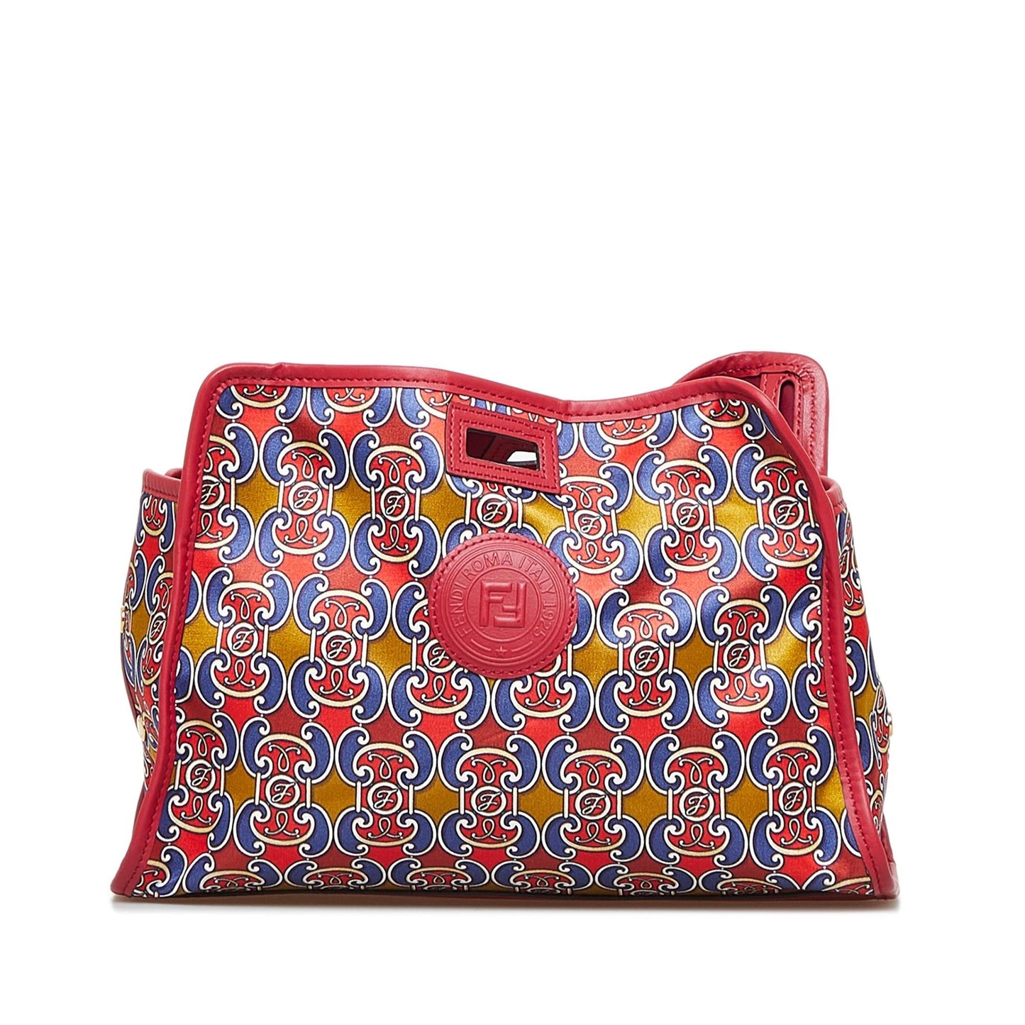 Fendi Royale Print Stamp Patch Runaway Handbag (oVEycY)