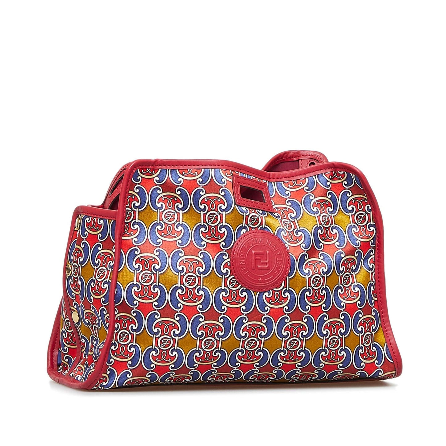 Fendi Royale Print Stamp Patch Runaway Handbag (oVEycY)