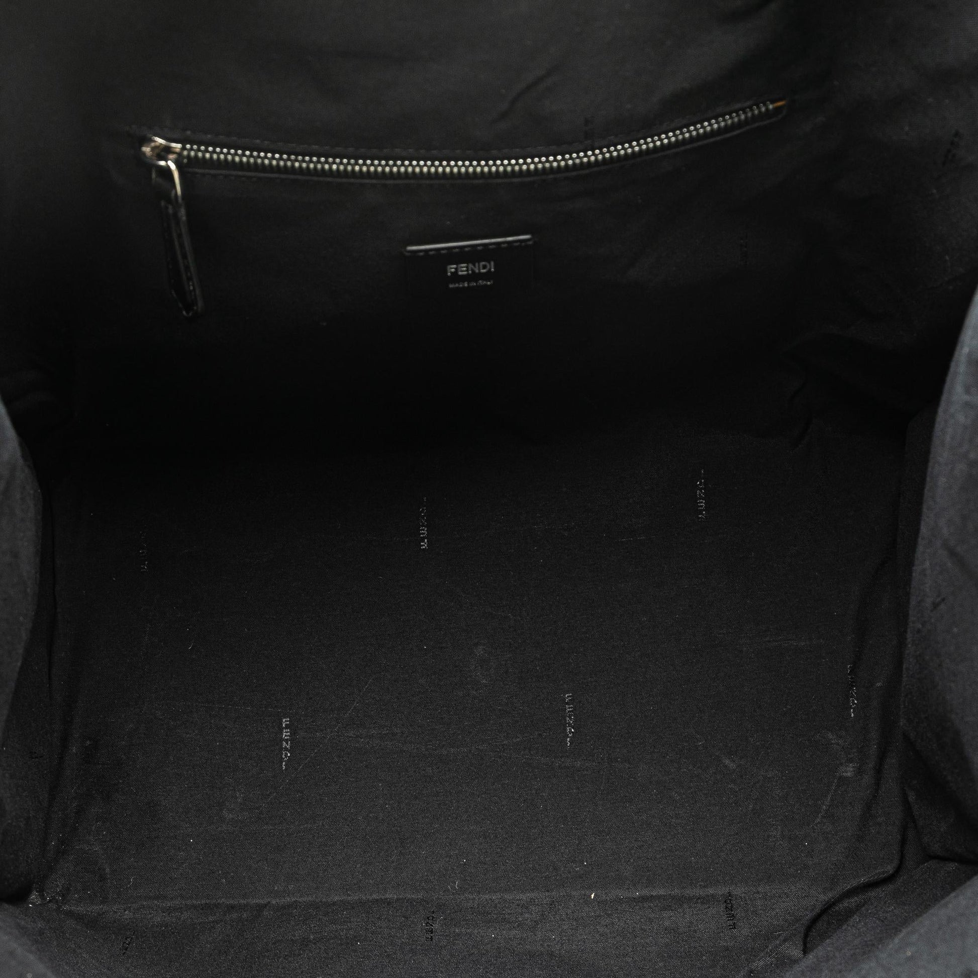 Fendi Sarah Coleman Leather Vertigo Shopper Tote