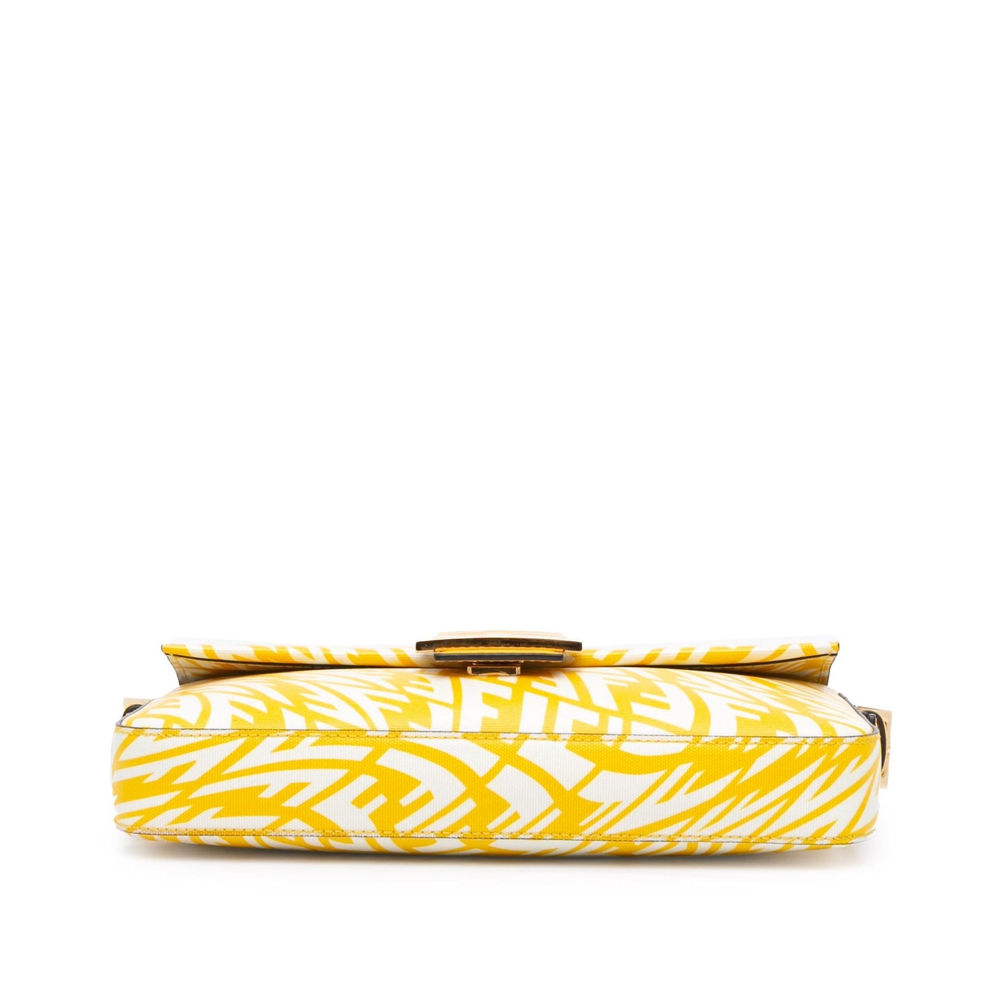 Fendi Zucchino Canvas Shoulder Bag (SHG-Wd0jWV)