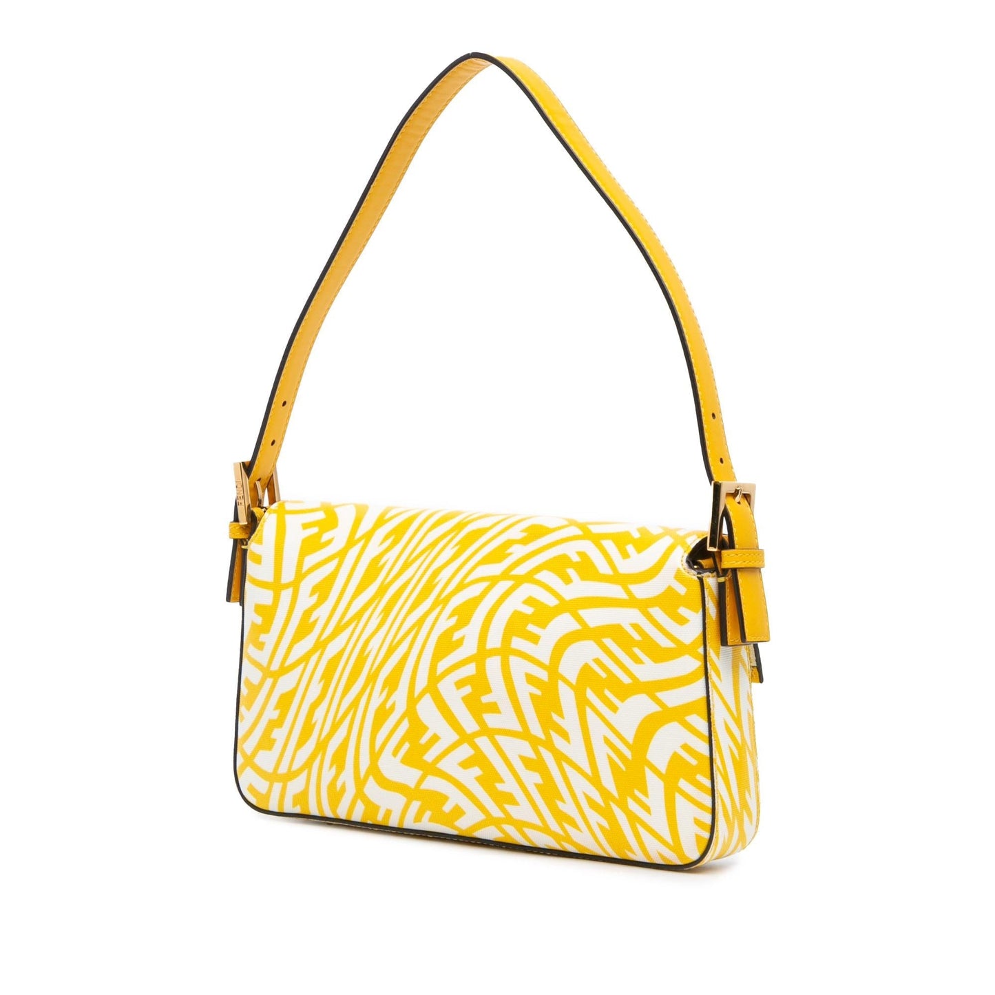 Fendi Zucchino Canvas Shoulder Bag (SHG-Wd0jWV)