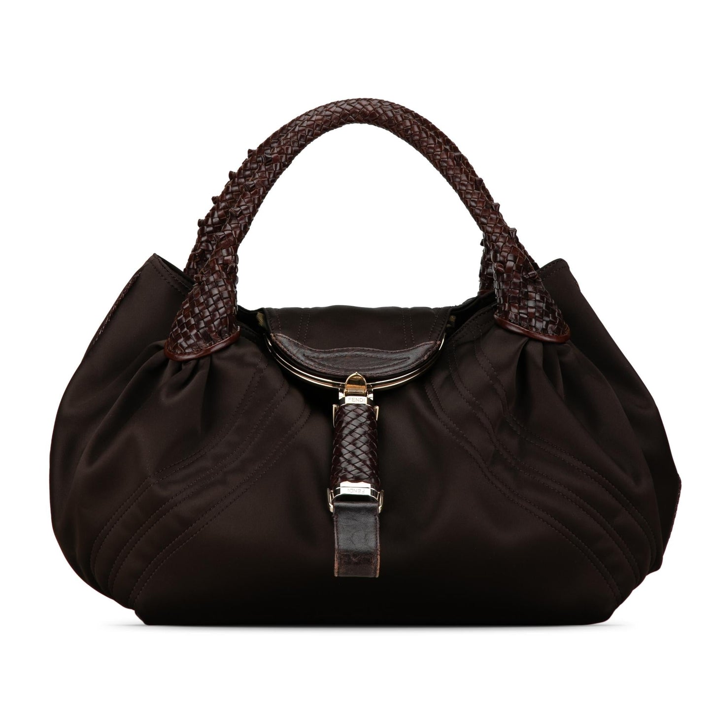 Fendi Satin Spy Handbag (BT9epf)