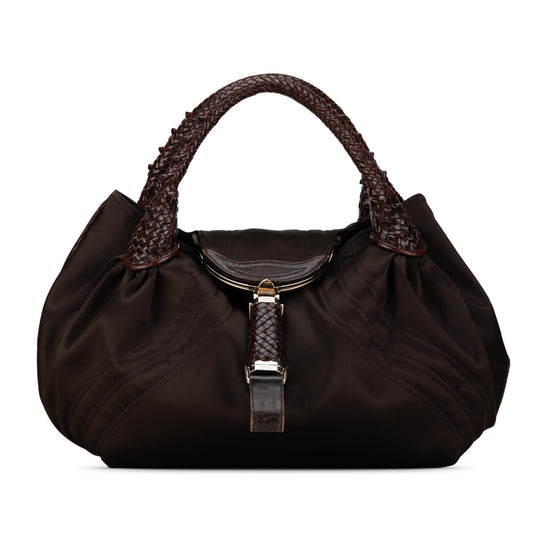 Fendi Satin Spy Handbag (BT9epf)