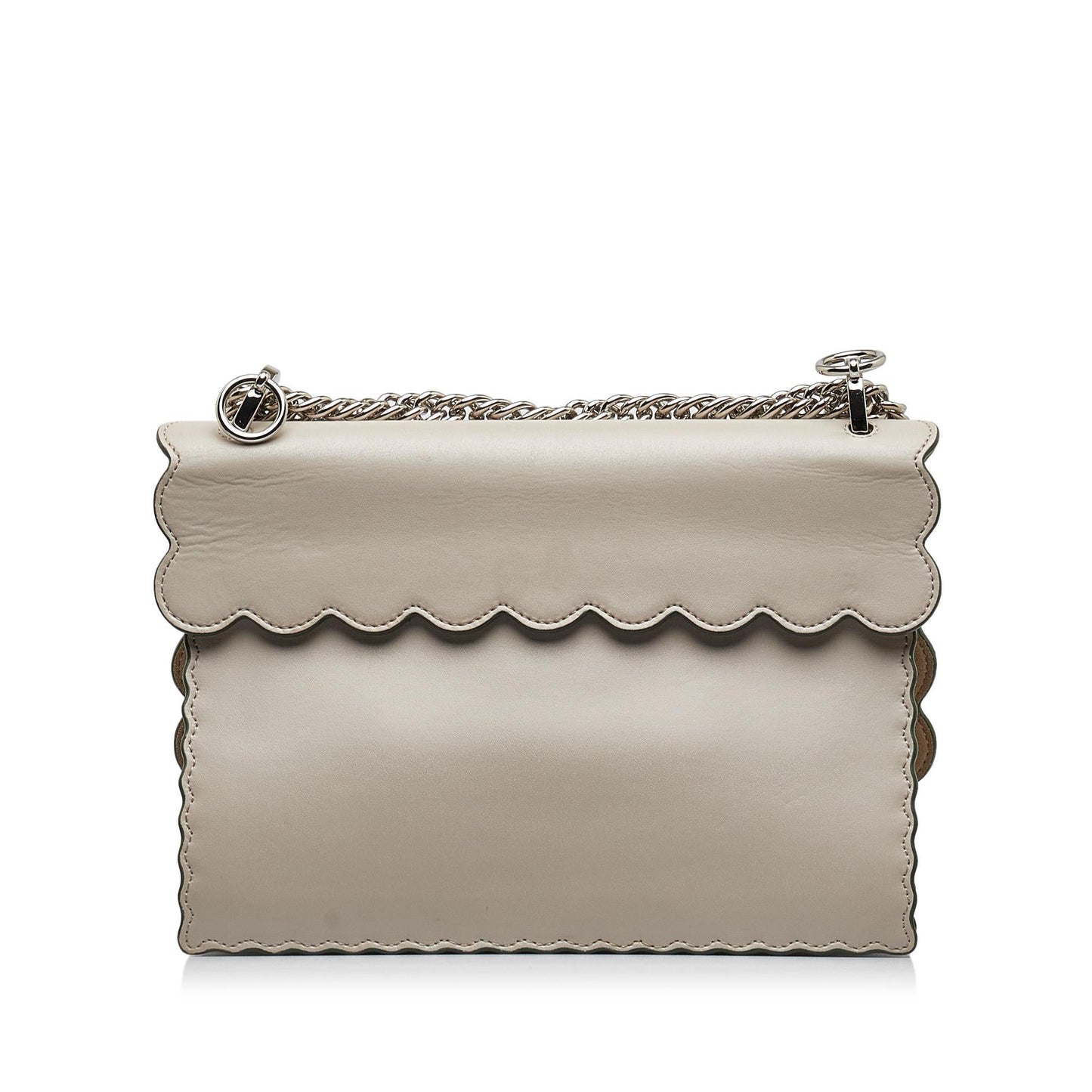 Fendi Scalloped Kan I Satchel (0g81DK)