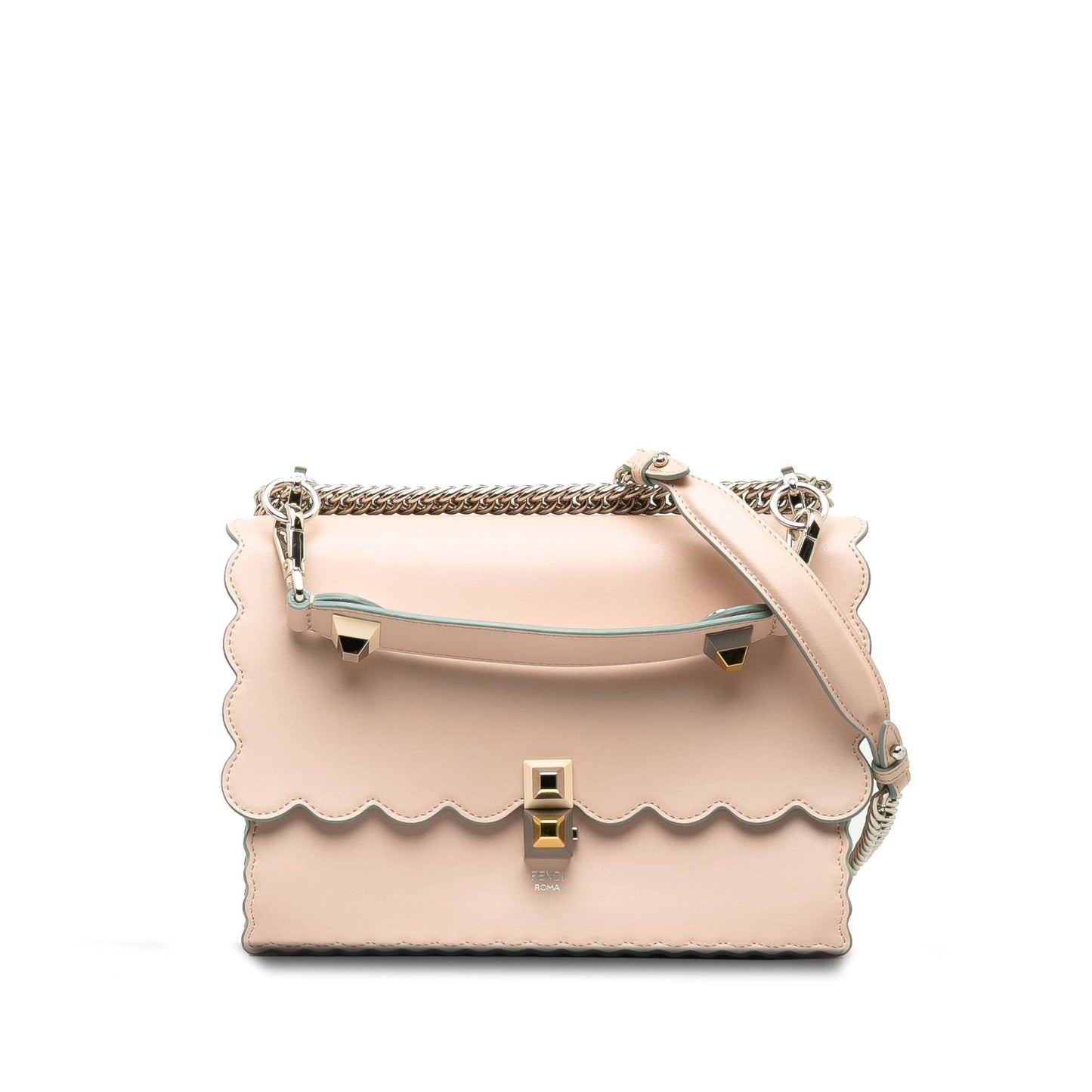 Fendi Scalloped Studded Kan I (ihHz6S)