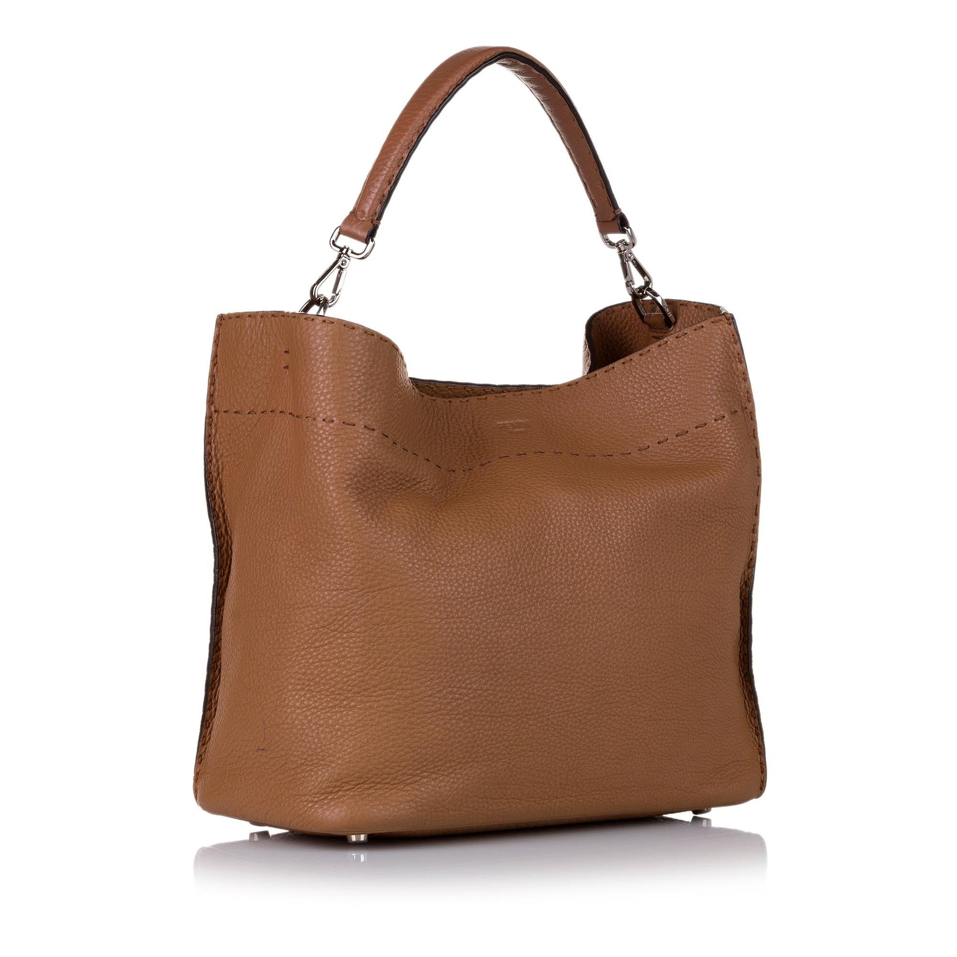 Fendi Selleria Anna Leather Satchel