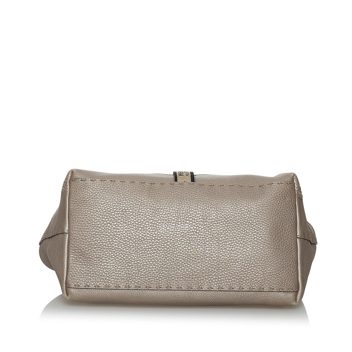 Fendi Selleria Borghese Leather Handbag (28253)