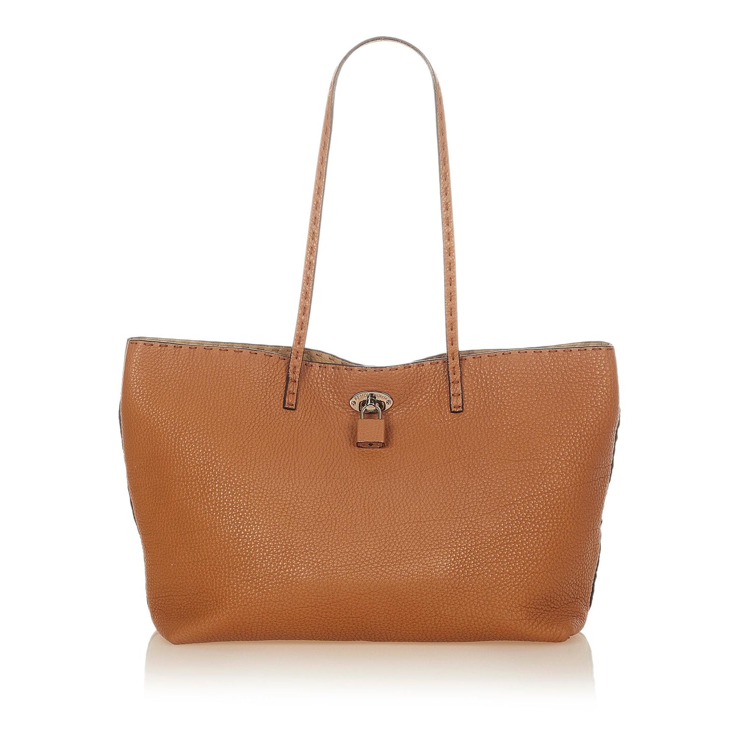 Fendi Selleria Carla Leather Tote Bag (31919)