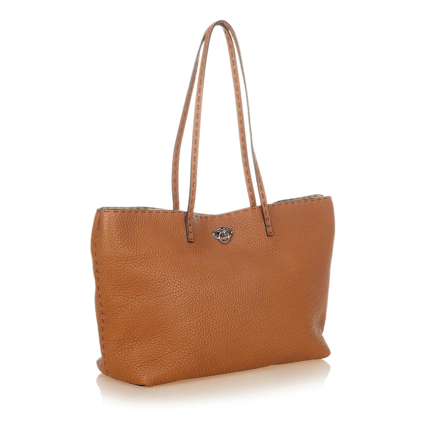 Fendi Selleria Carla Leather Tote Bag (31919)