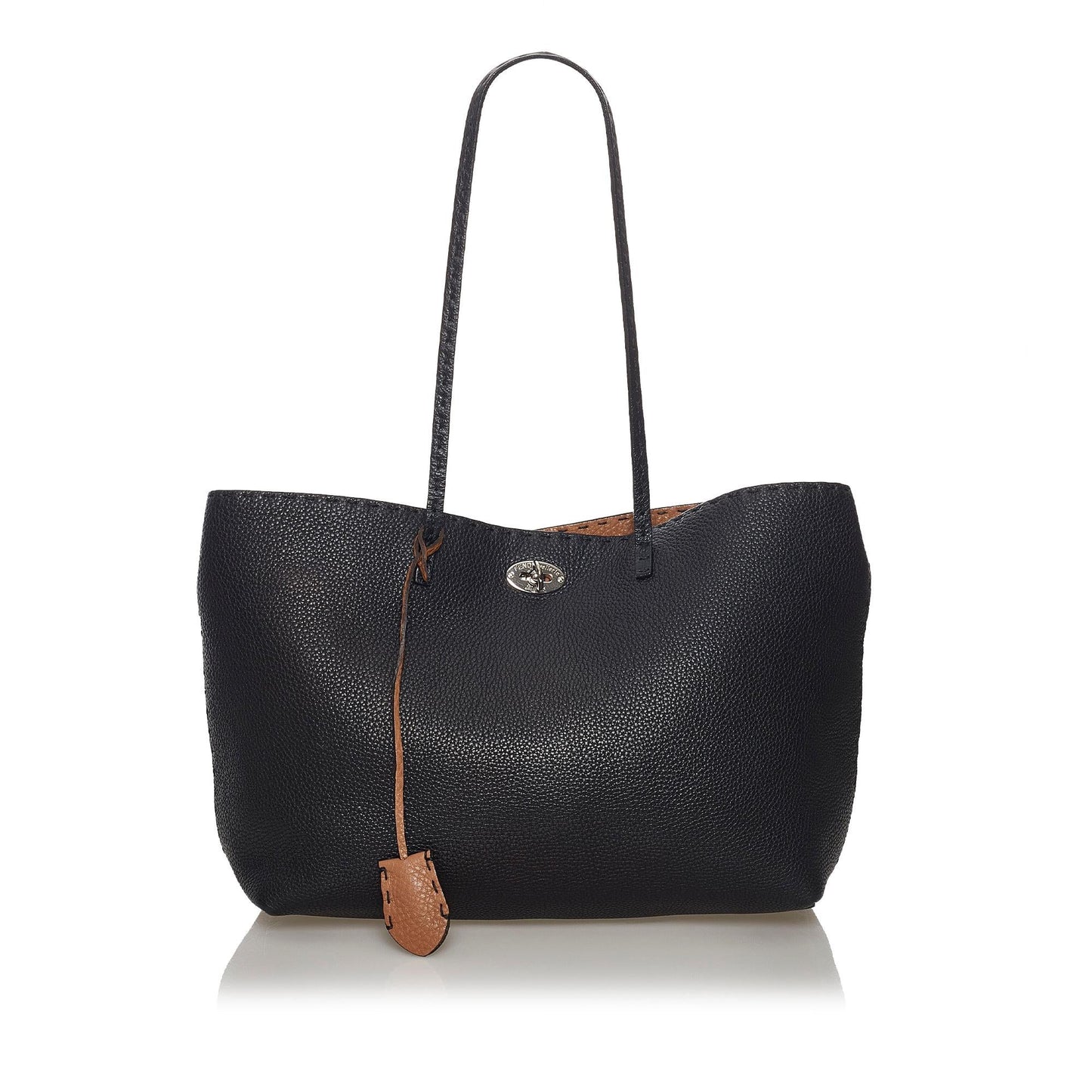 Fendi Selleria Carla Leather Tote Bag (33430)