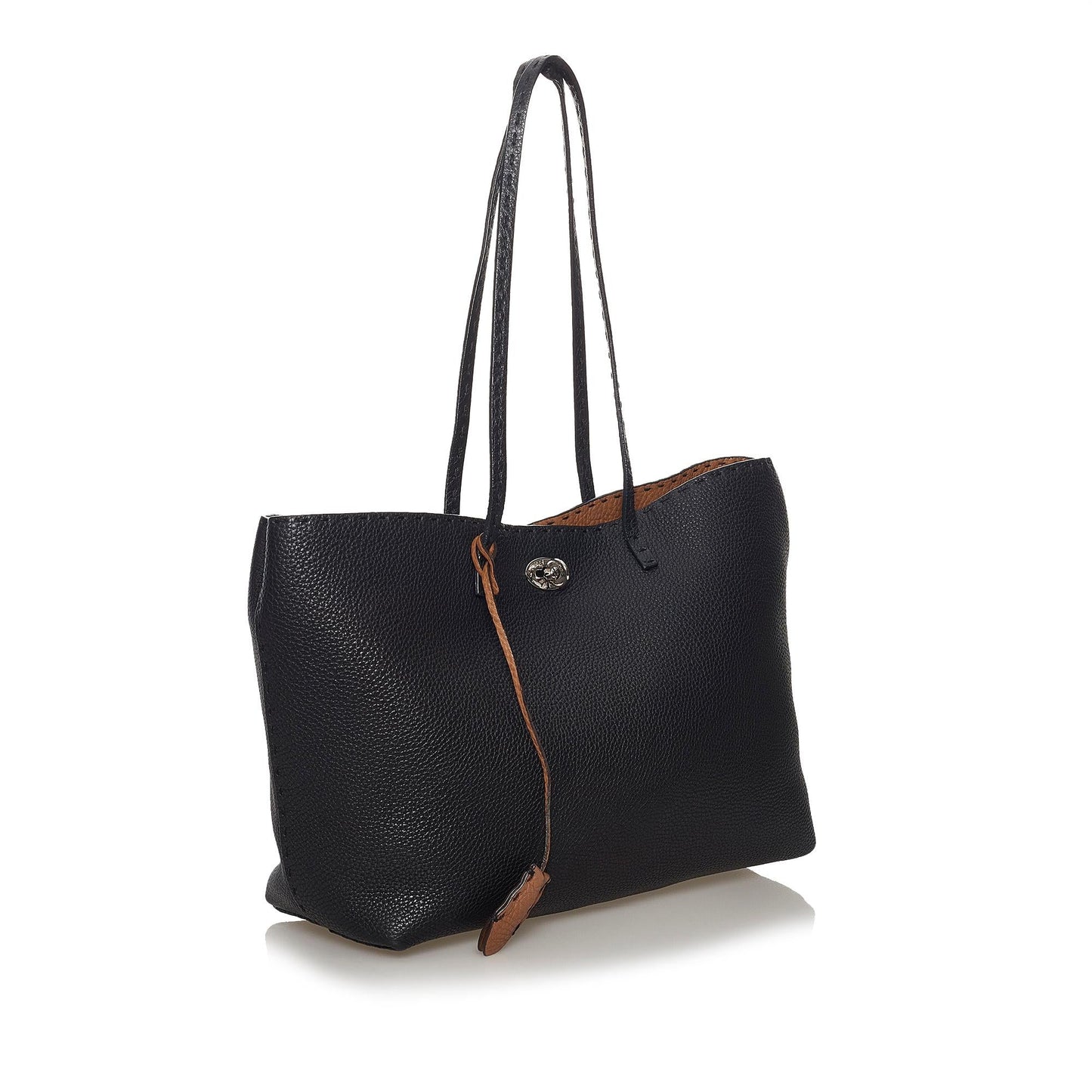 Fendi Selleria Carla Leather Tote Bag (33430)