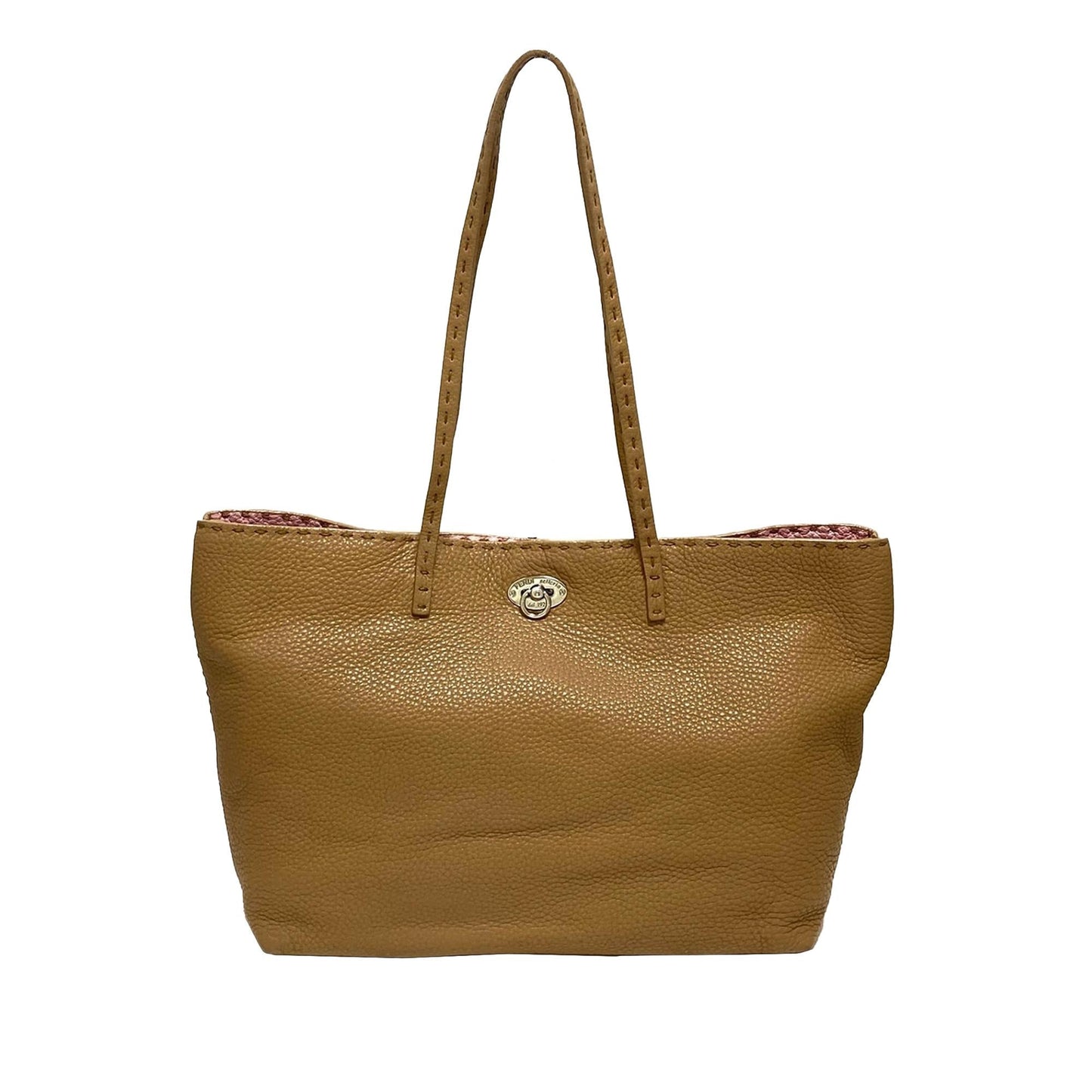 Fendi Selleria Carla Leather Tote Bag (36074)