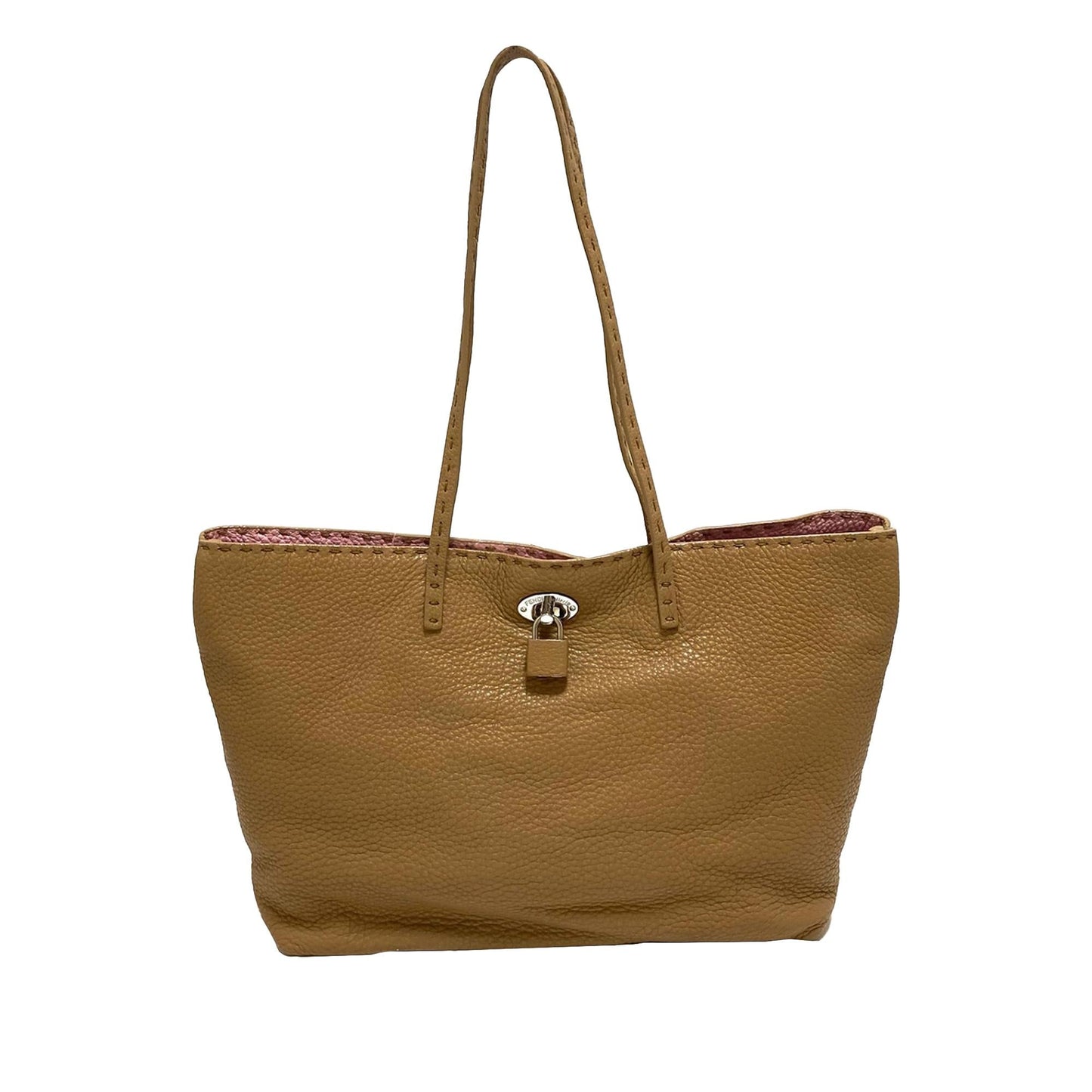 Fendi Selleria Carla Leather Tote Bag (37732)