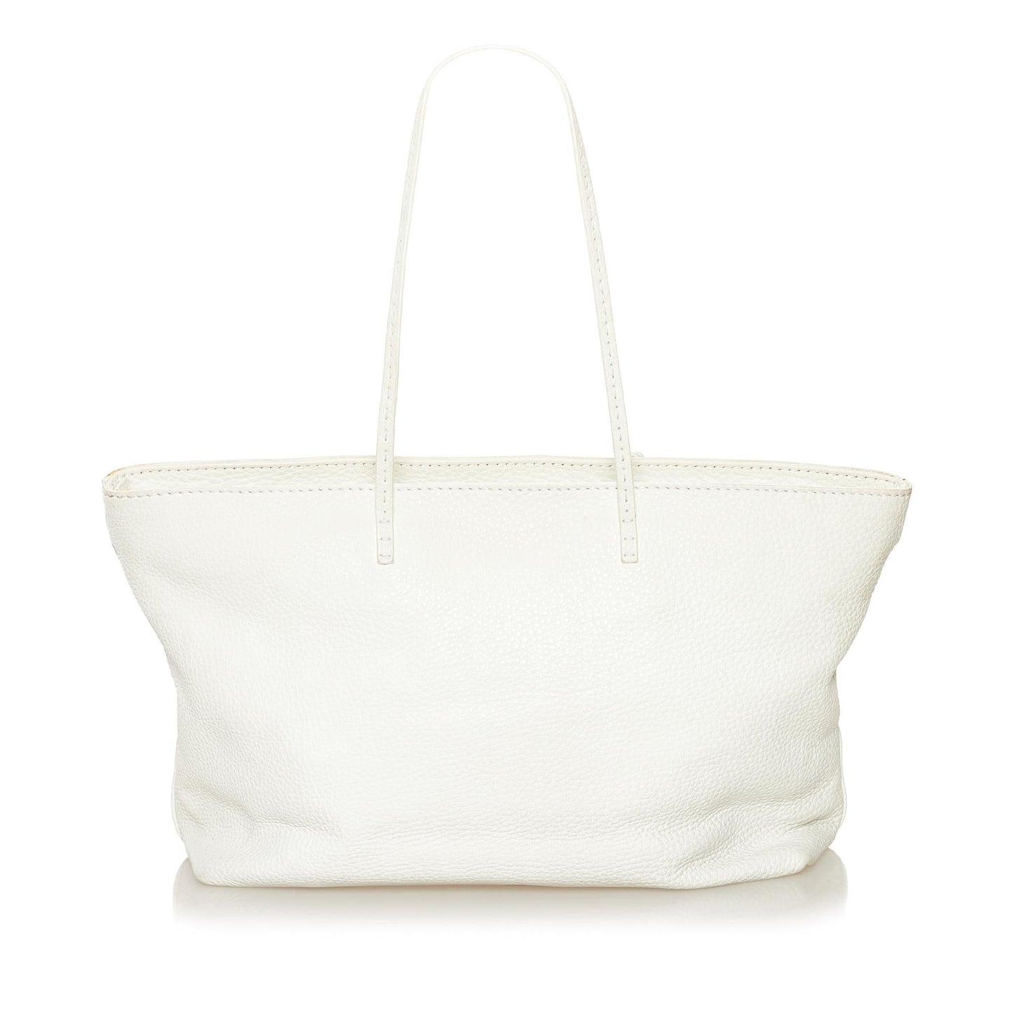 Fendi Selleria Embossed Leather Tote Bag (34464)