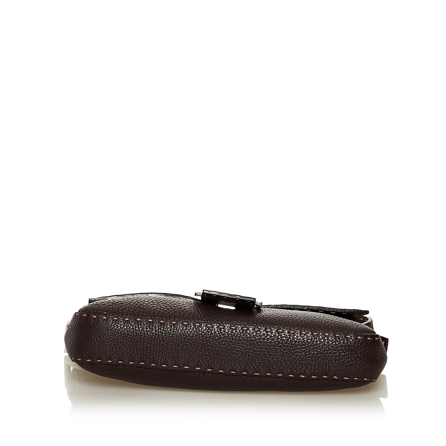 Fendi Selleria Leather Baguette (34890)