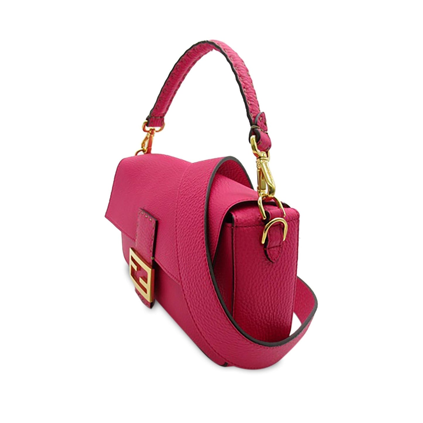 Fendi Selleria Leather Baguette (K8CeFA)